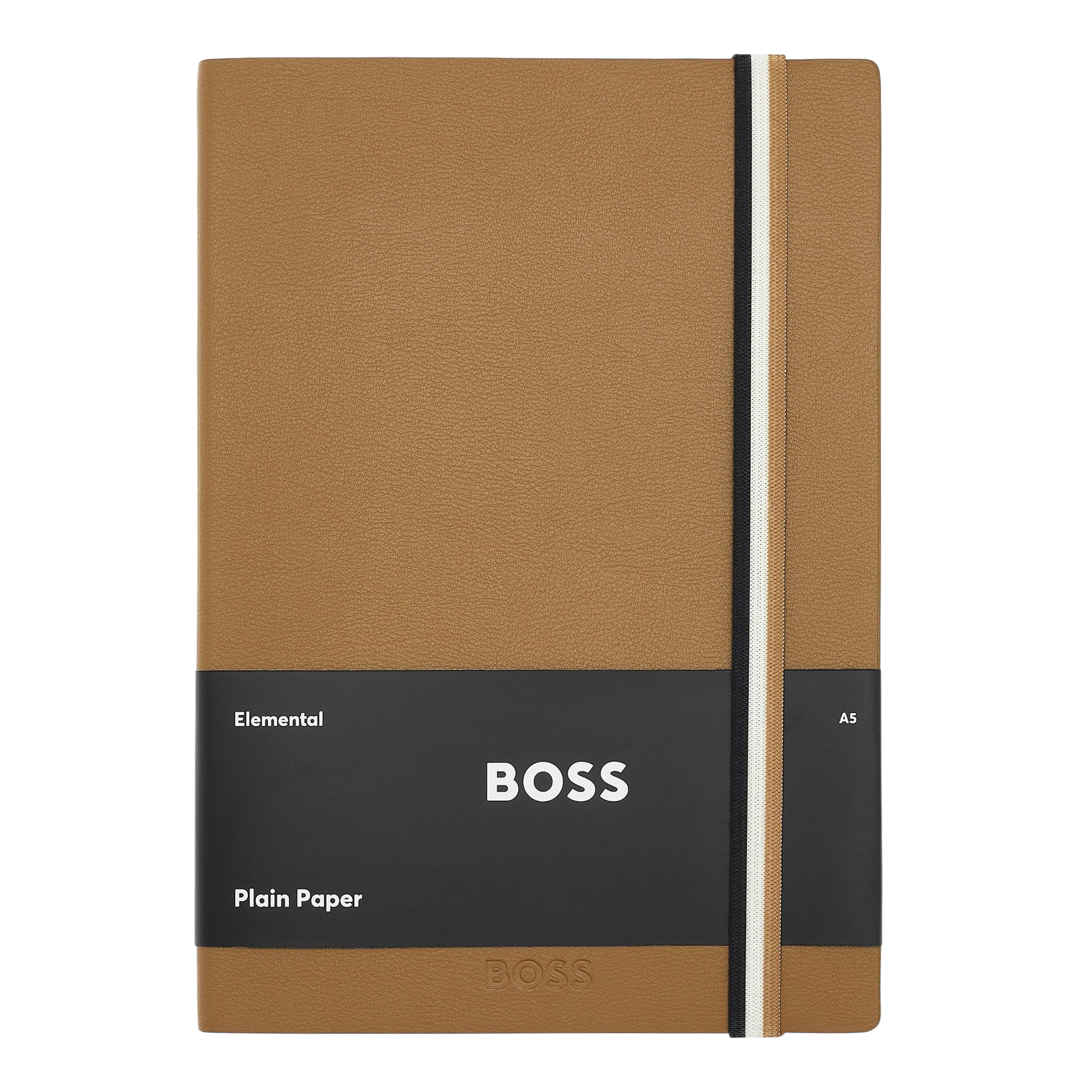 Hugo Boss Iconic Notebook A5 Camel Lined
