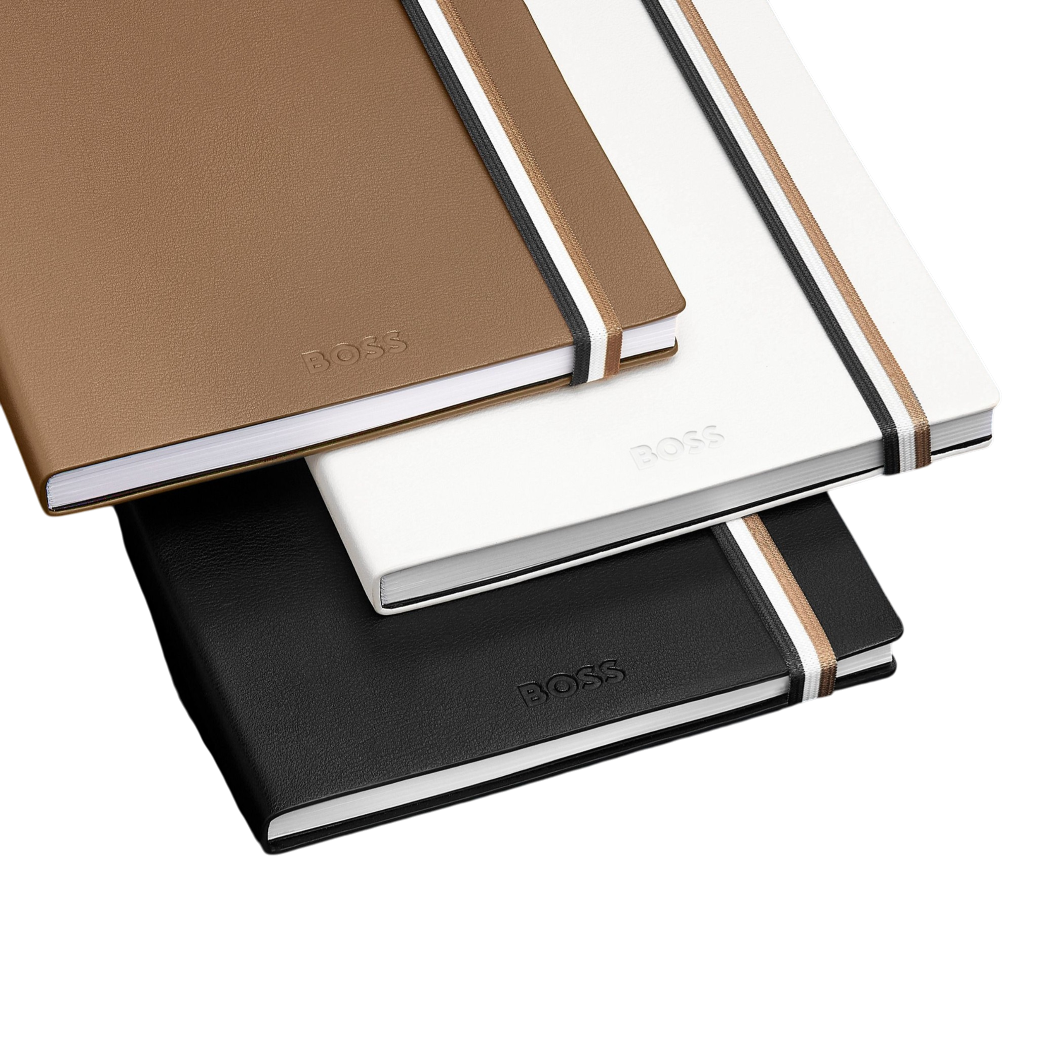 Hugo Boss Iconic Notebook A5 Camel Lined