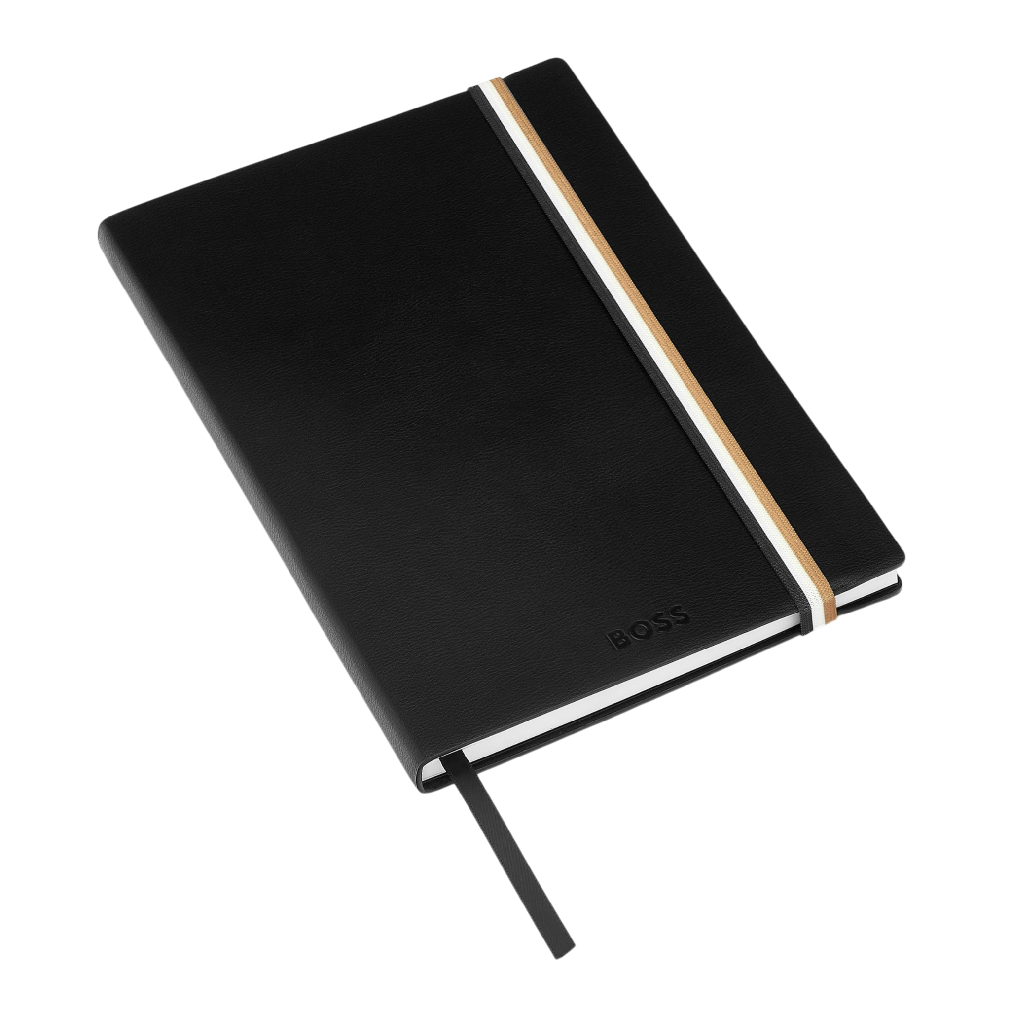 Hugo Boss Iconic Notebook A5 Black Agenda