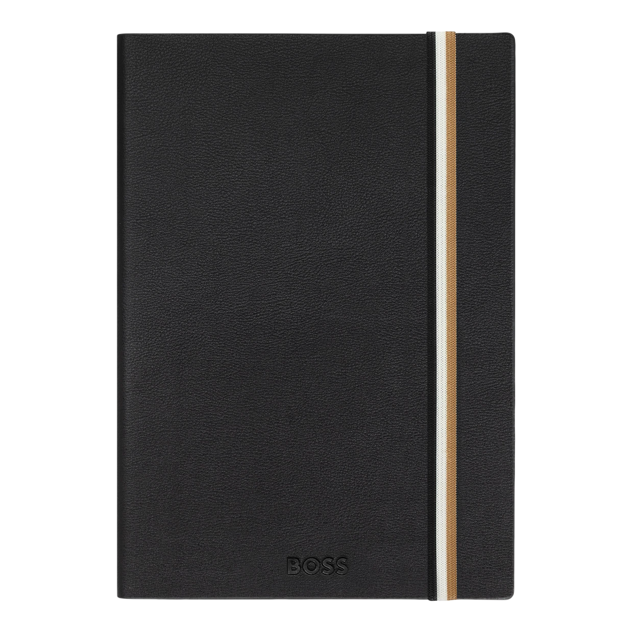 Hugo Boss Iconic Notebook A5 Black Agenda