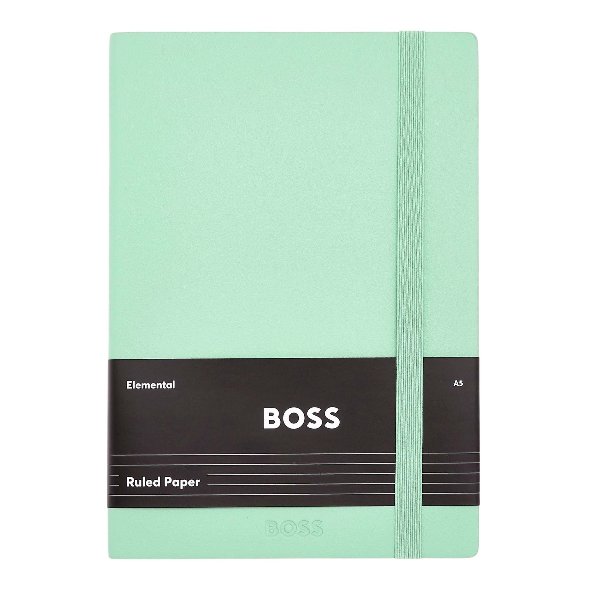 Hugo Boss Pastel Classic Notebook A5 Light Green Lined