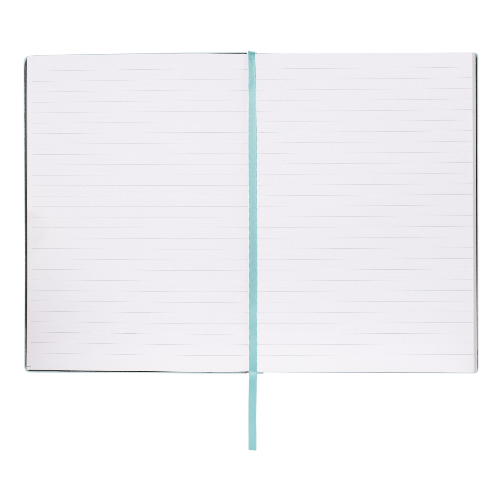 Hugo Boss Holographic Flower Notebook A5 Light Blue Lined