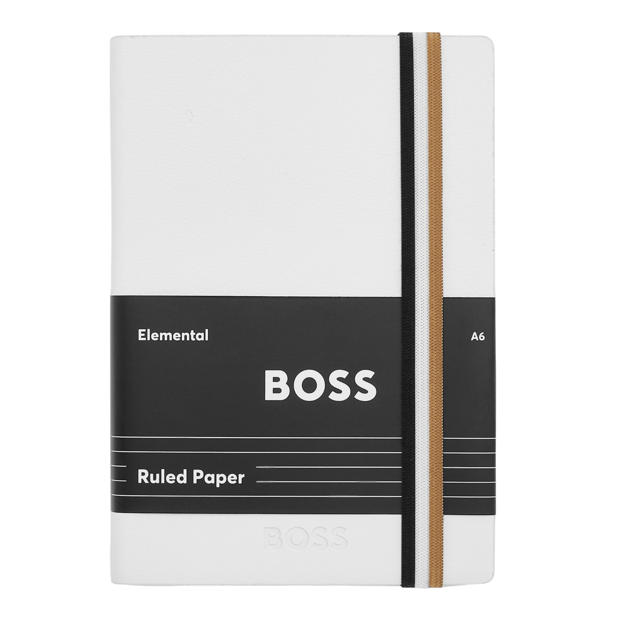 Hugo Boss Iconic Notebook A6 White Lined