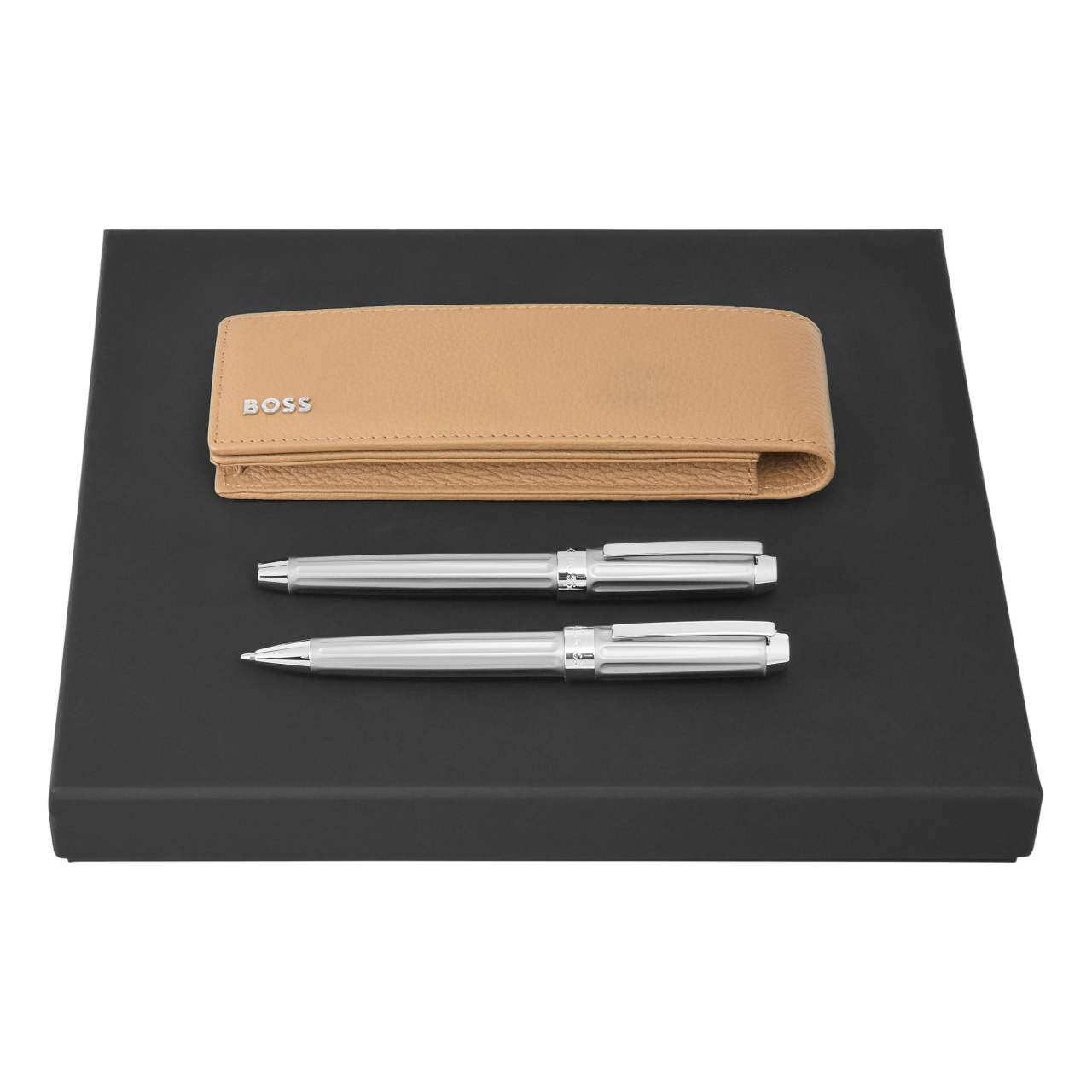 Hugo Boss Beam Set HUGO (ballpoint pen, fountain pen & case