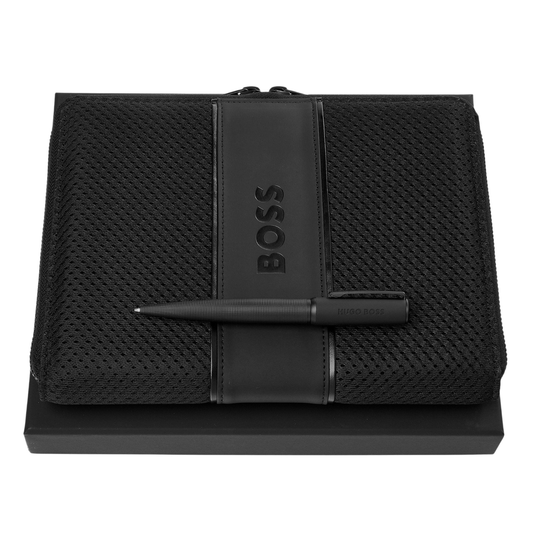 Hugo Boss Arche Set (ballpoint pen & conference folder A5