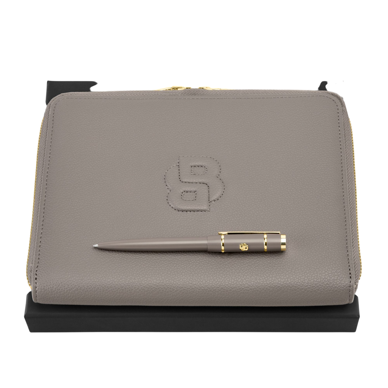 Hugo Boss Signature Lady Set Black (ballpoint pen & conference folder A5