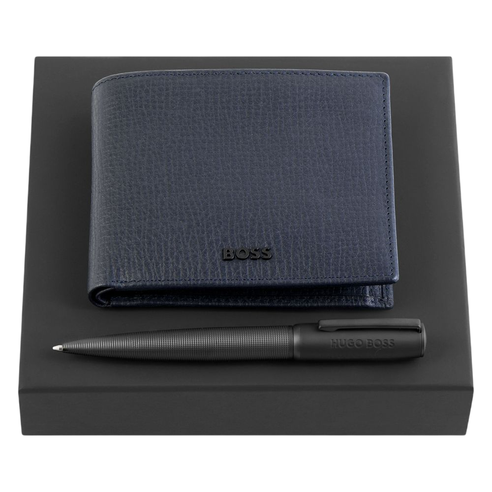 Set HUGO BOSS (ballpoint pen & money wallet)