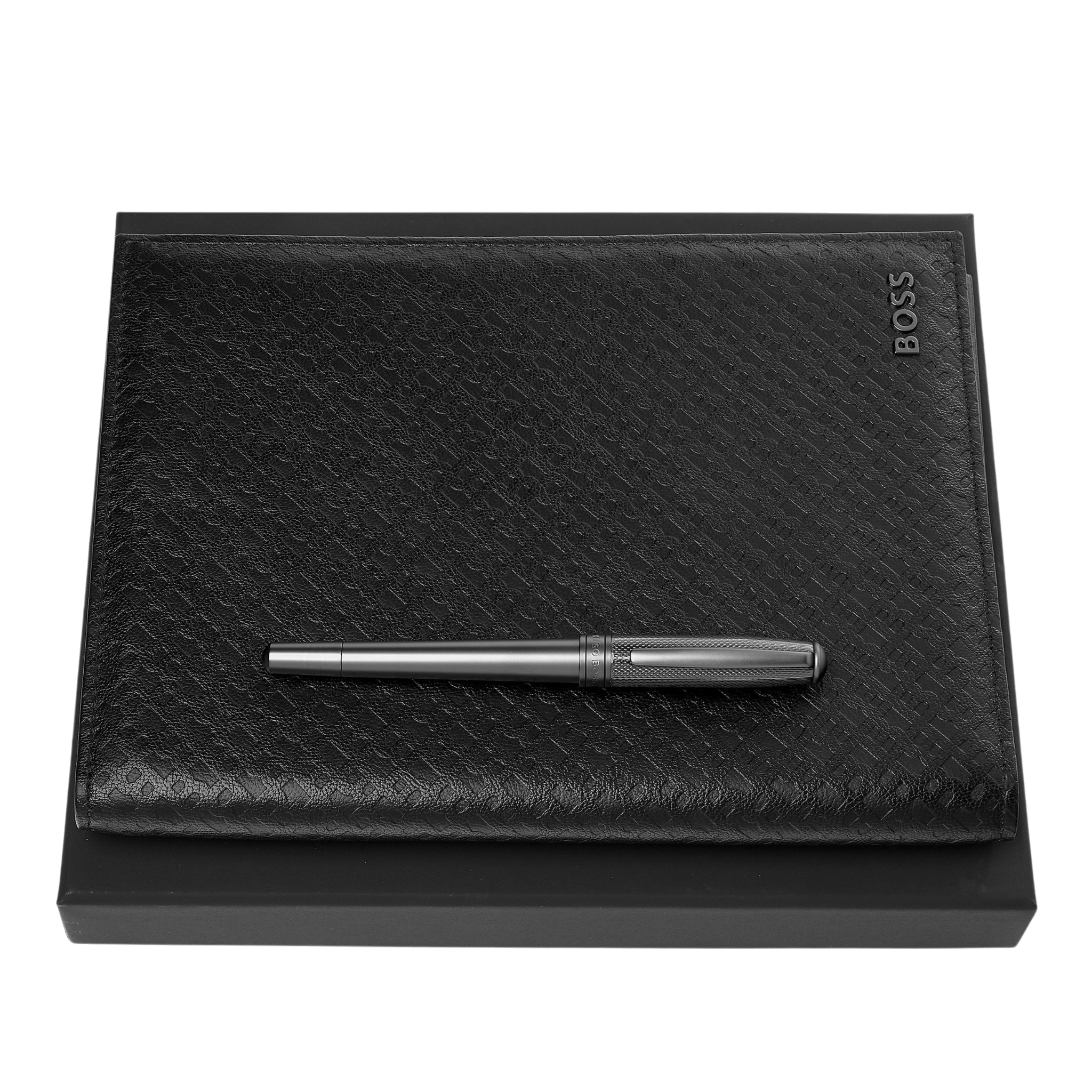 Hugo Boss Essential Set HUGO  (rollerball pen & folder A5