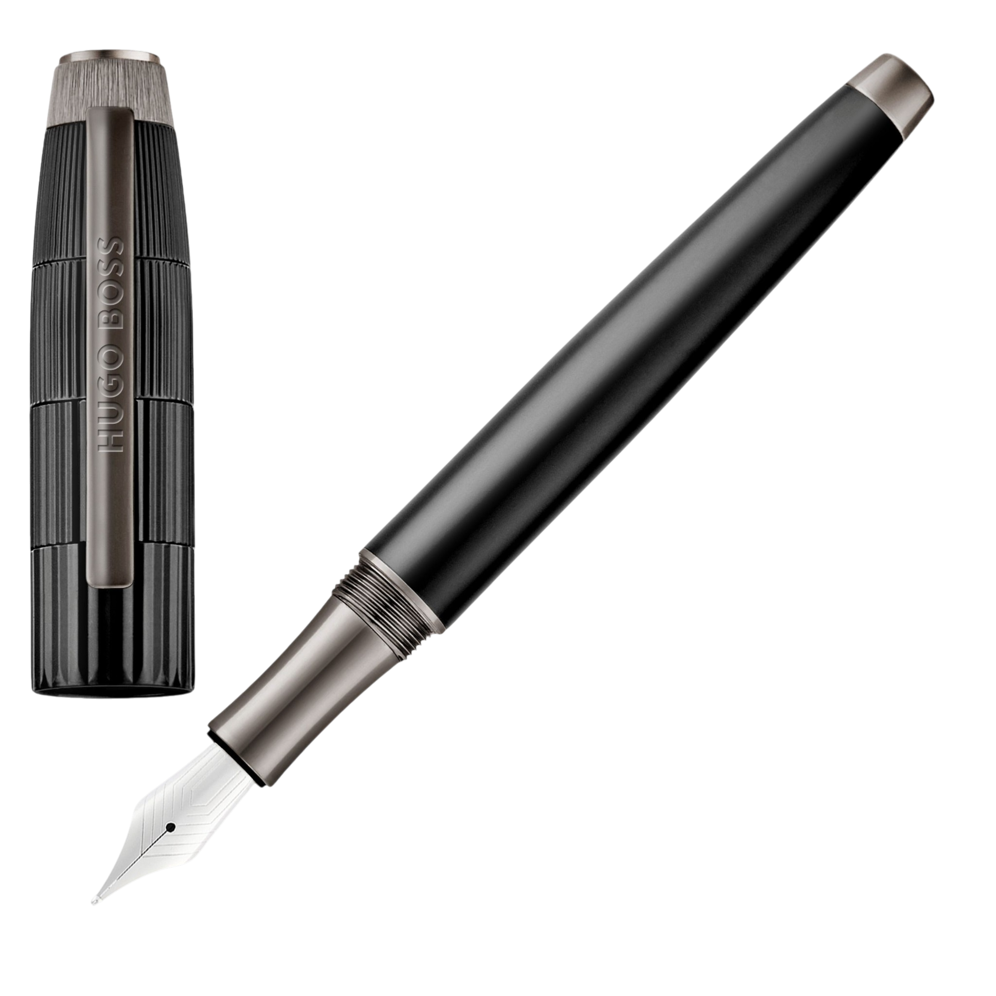 Hugo Boss Striato Fountain pen Black