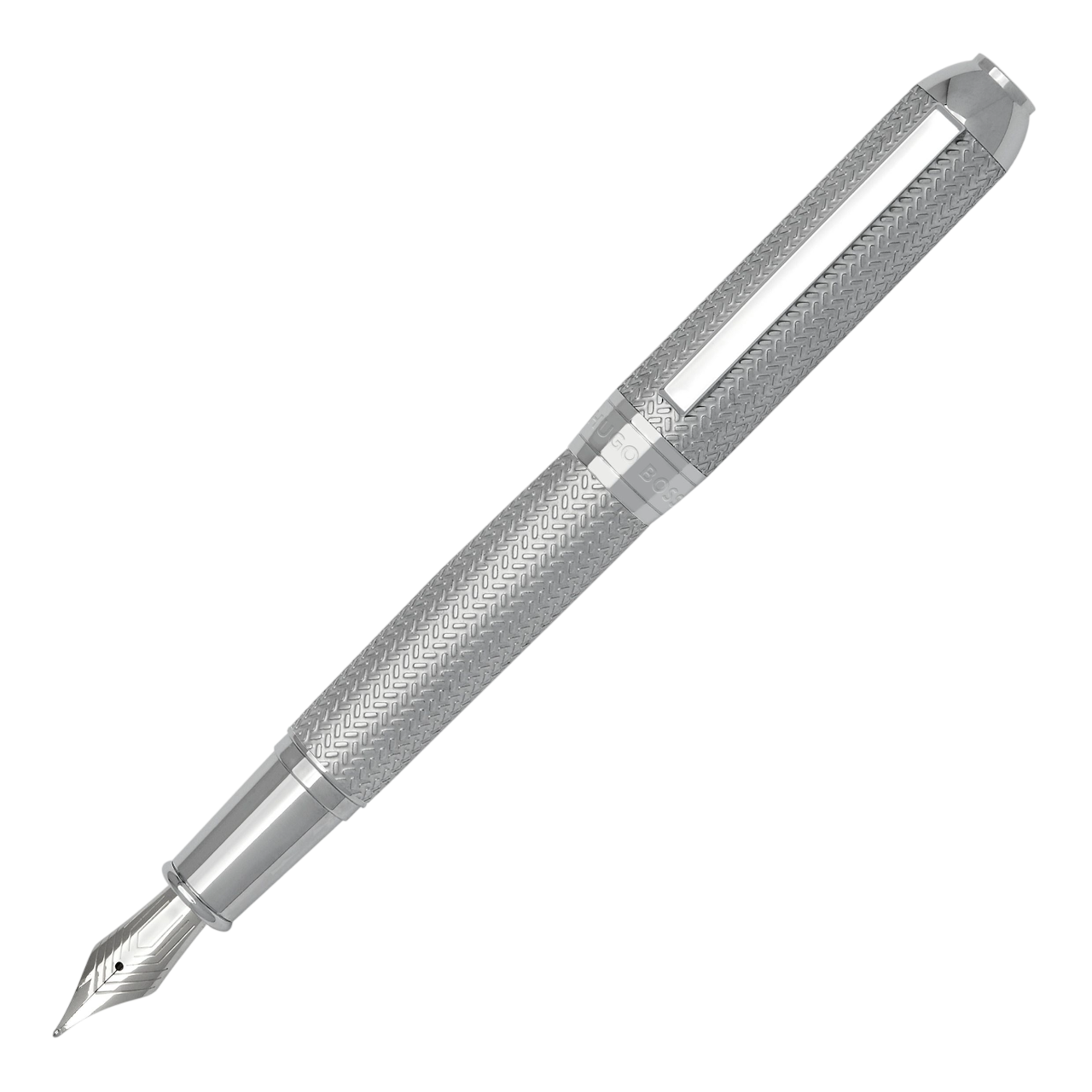 Hugo Boss Elemental Fountain pen Silver