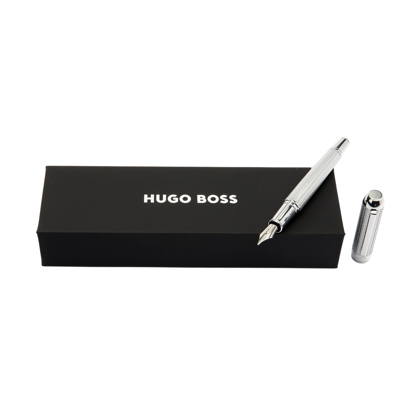 Hugo Boss Elemental Fountain pen Silver