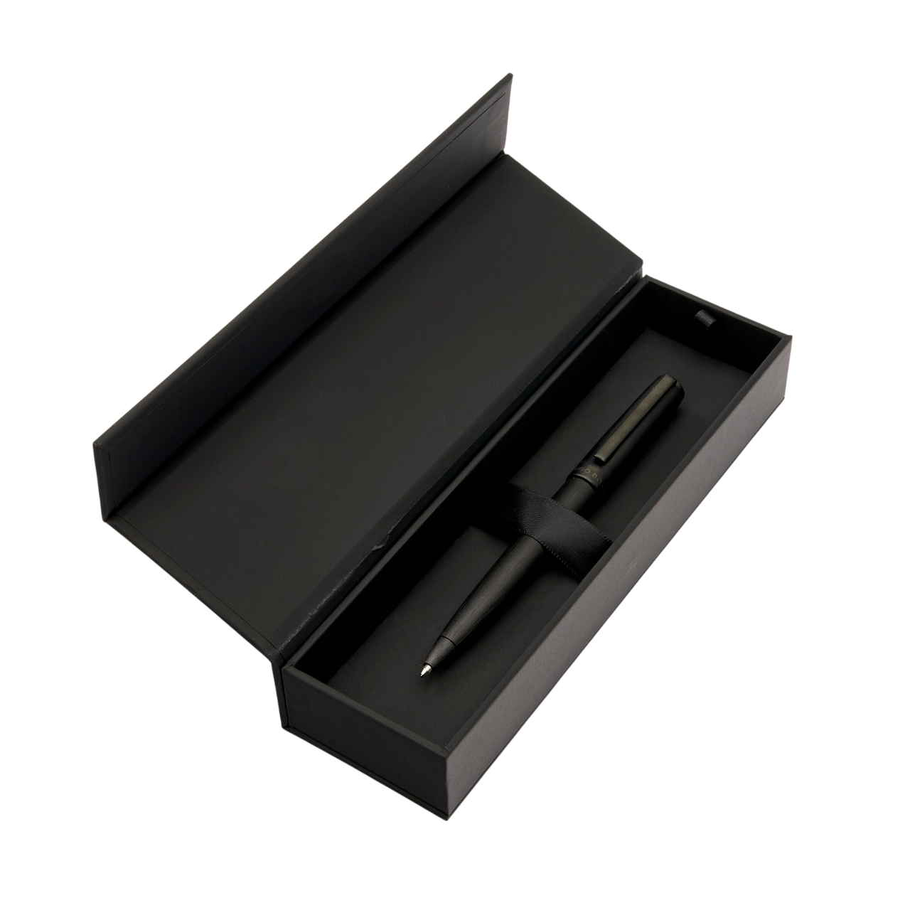 Hugo Boss Gear Brushed Ballpoint pen Black