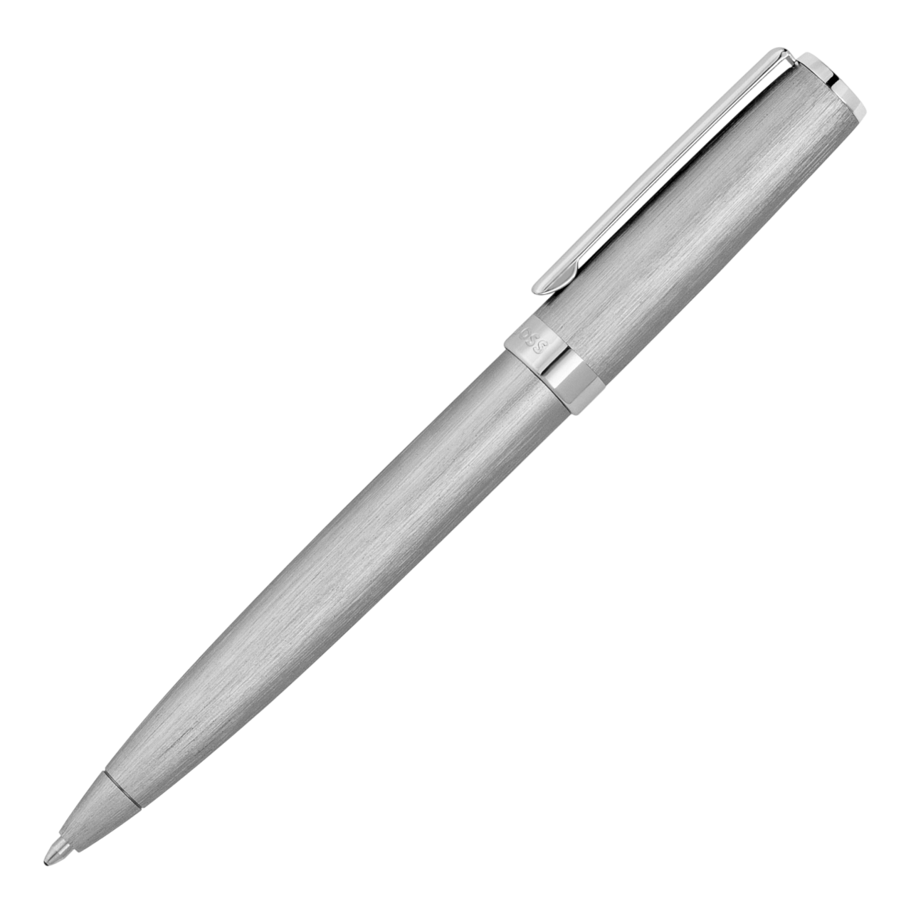 Hugo Boss Gear Brushed Ballpoint pen Black