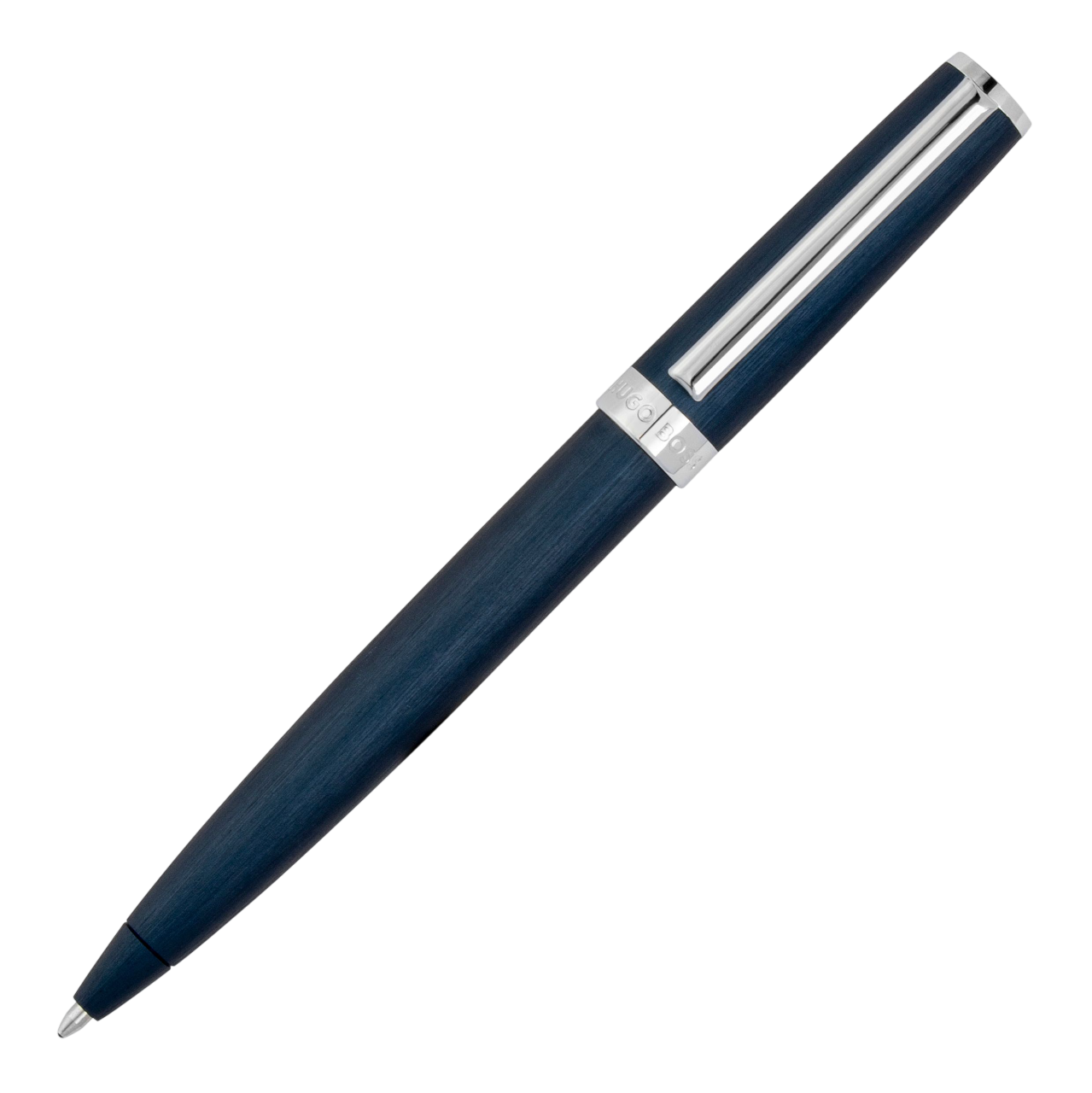 Hugo Boss Gear Brushed Ballpoint pen Black