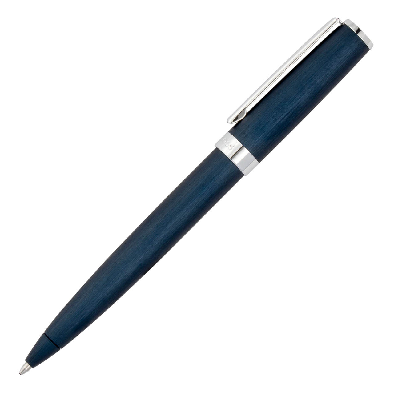 Hugo Boss Gear Brushed Ballpoint pen Black