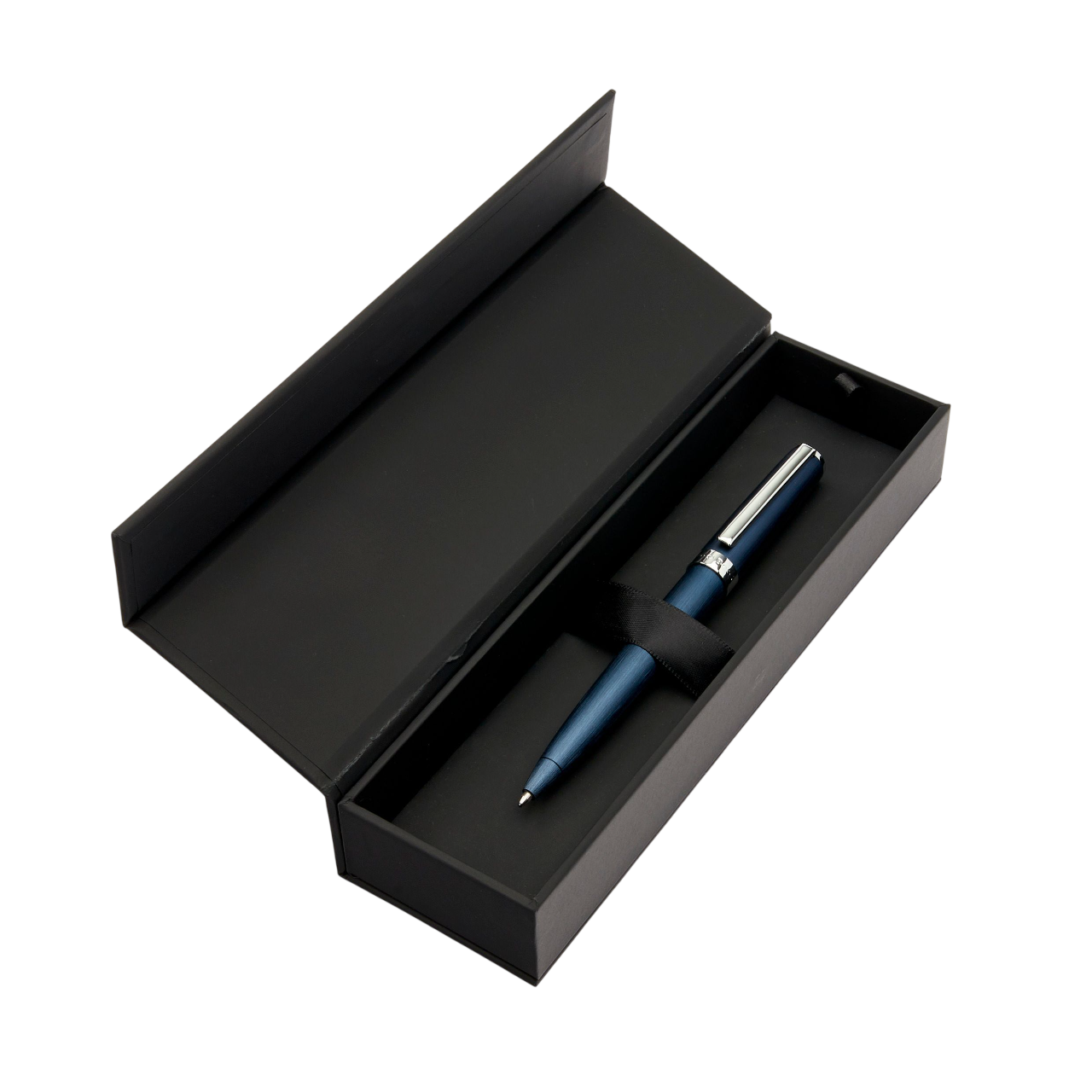 Hugo Boss Gear Brushed Ballpoint pen Black