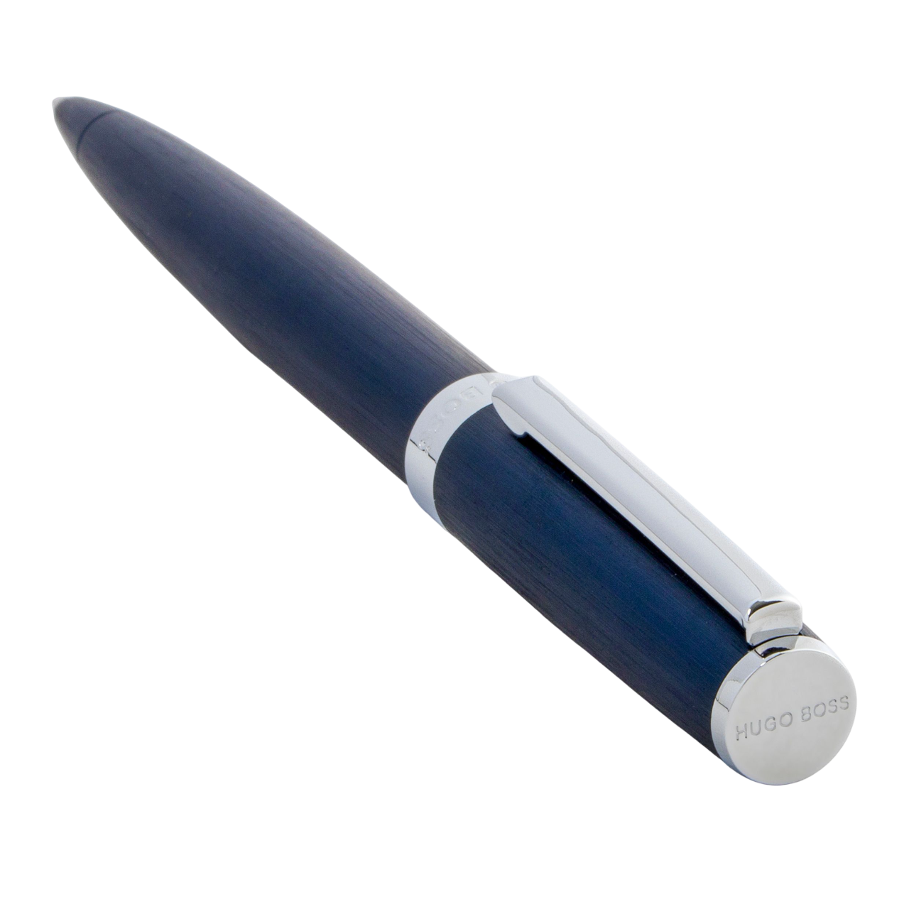 Hugo Boss Gear Brushed Ballpoint pen Black