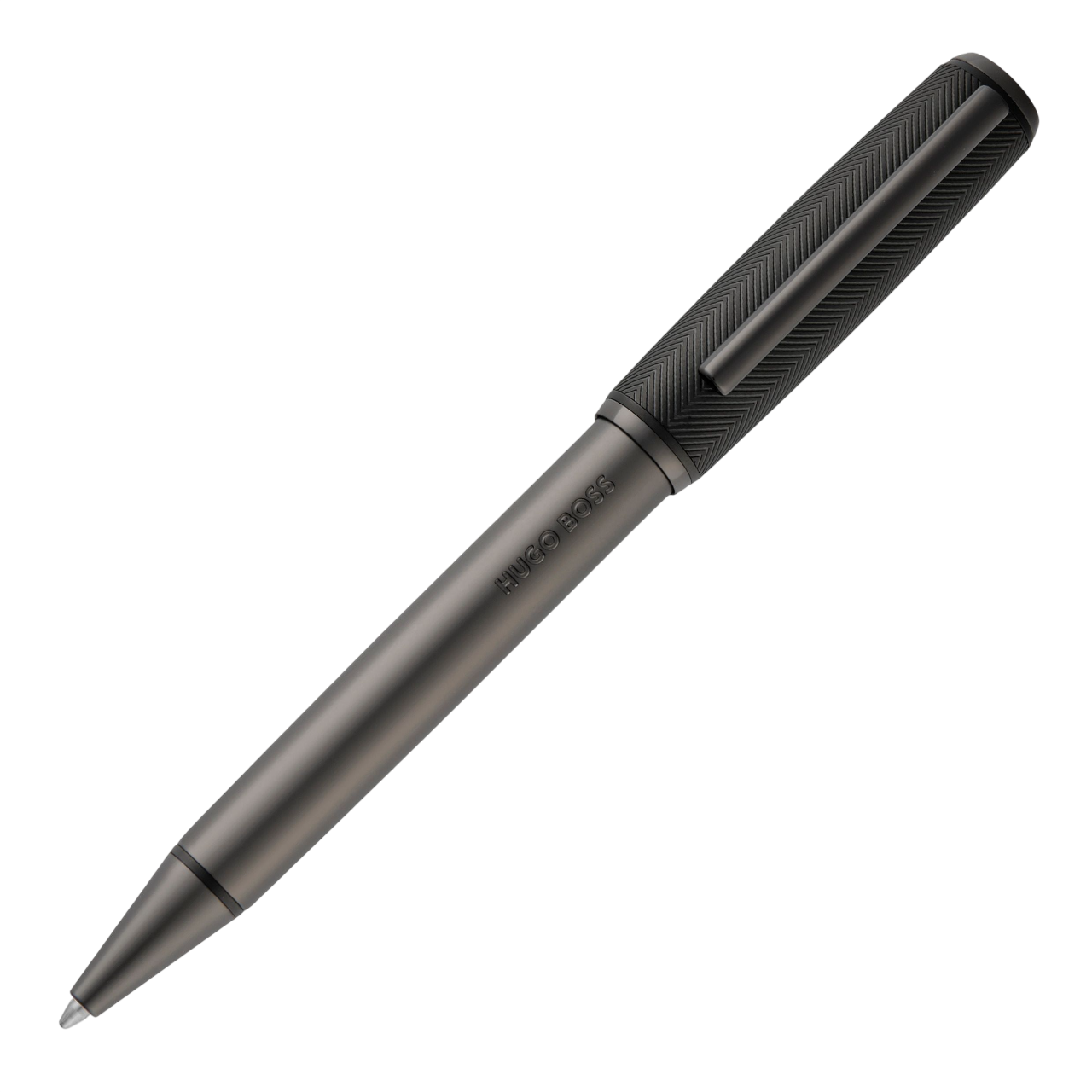 Hugo Boss Pace Ballpoint pen Black & Gun