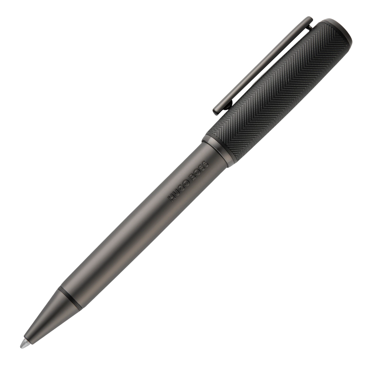 Hugo Boss Pace Ballpoint pen Black & Gun