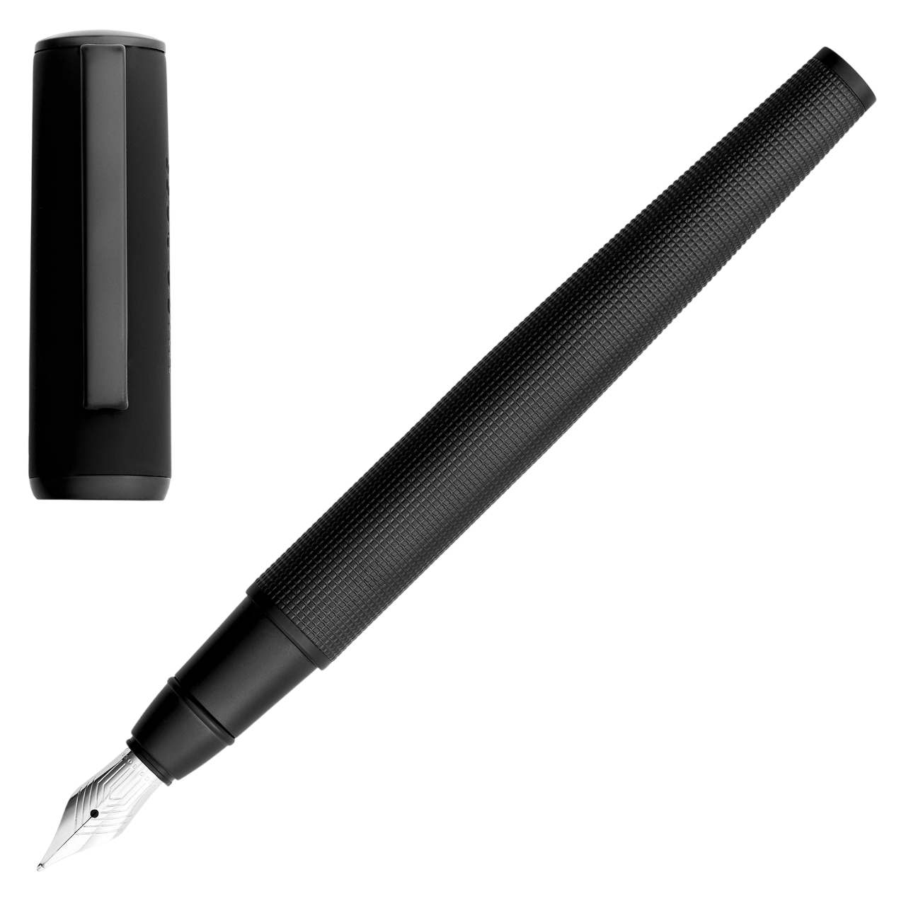 Hugo Boss Arche Fountain pen  Iconic Black