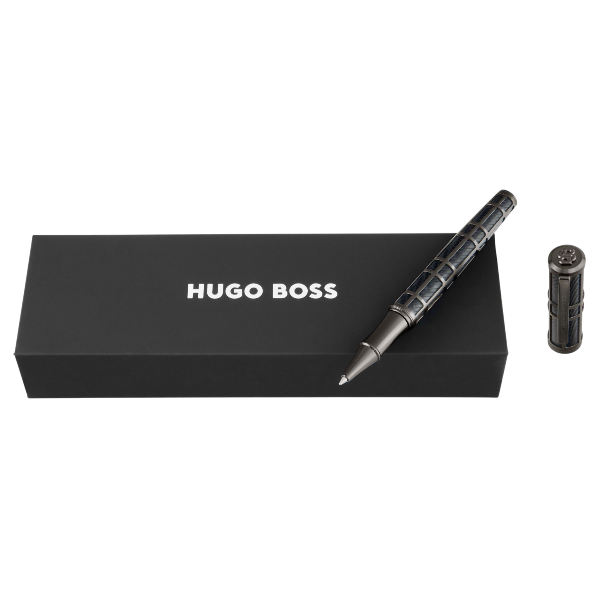 Hugo Boss Frame Rollerball pen Grid Black & Gun