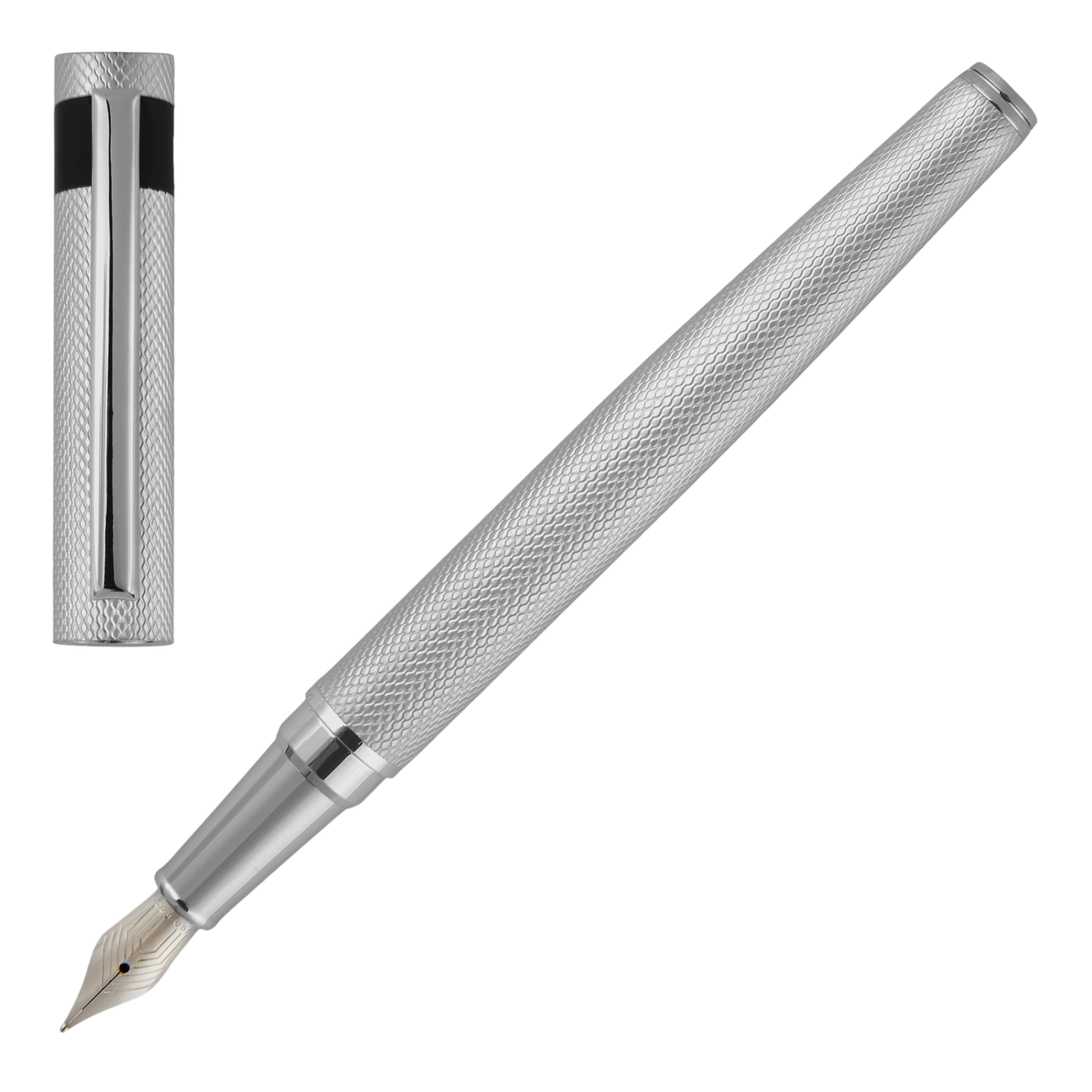 Hugo Boss Loop Diamond Fountain pen Black