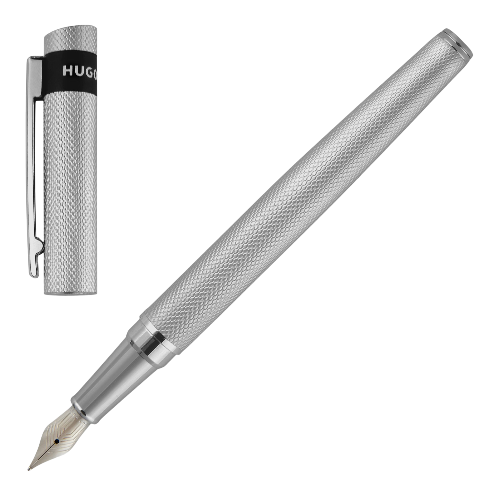 Hugo Boss Loop Diamond Fountain pen Black