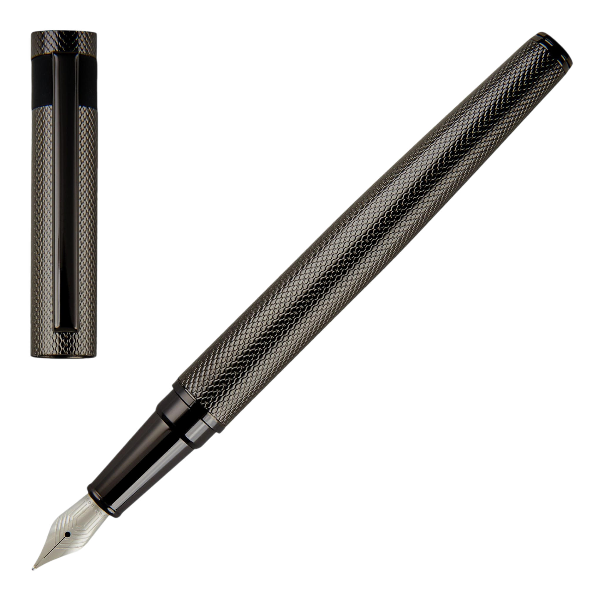 Hugo Boss Loop Diamond Fountain pen Black
