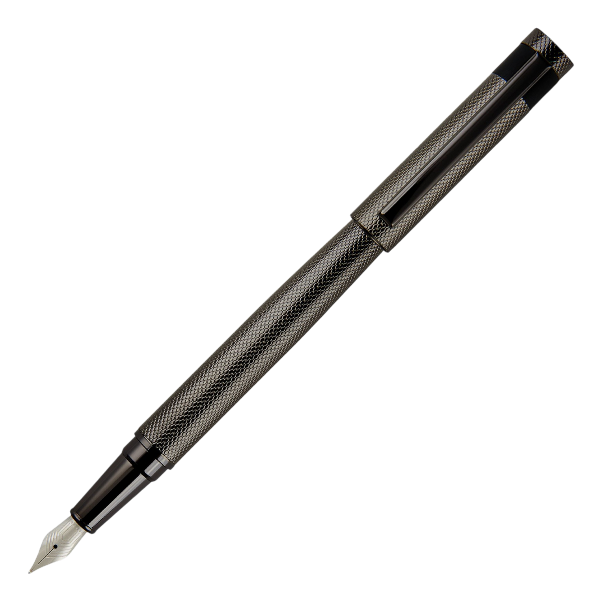 Hugo Boss Loop Diamond Fountain pen Black