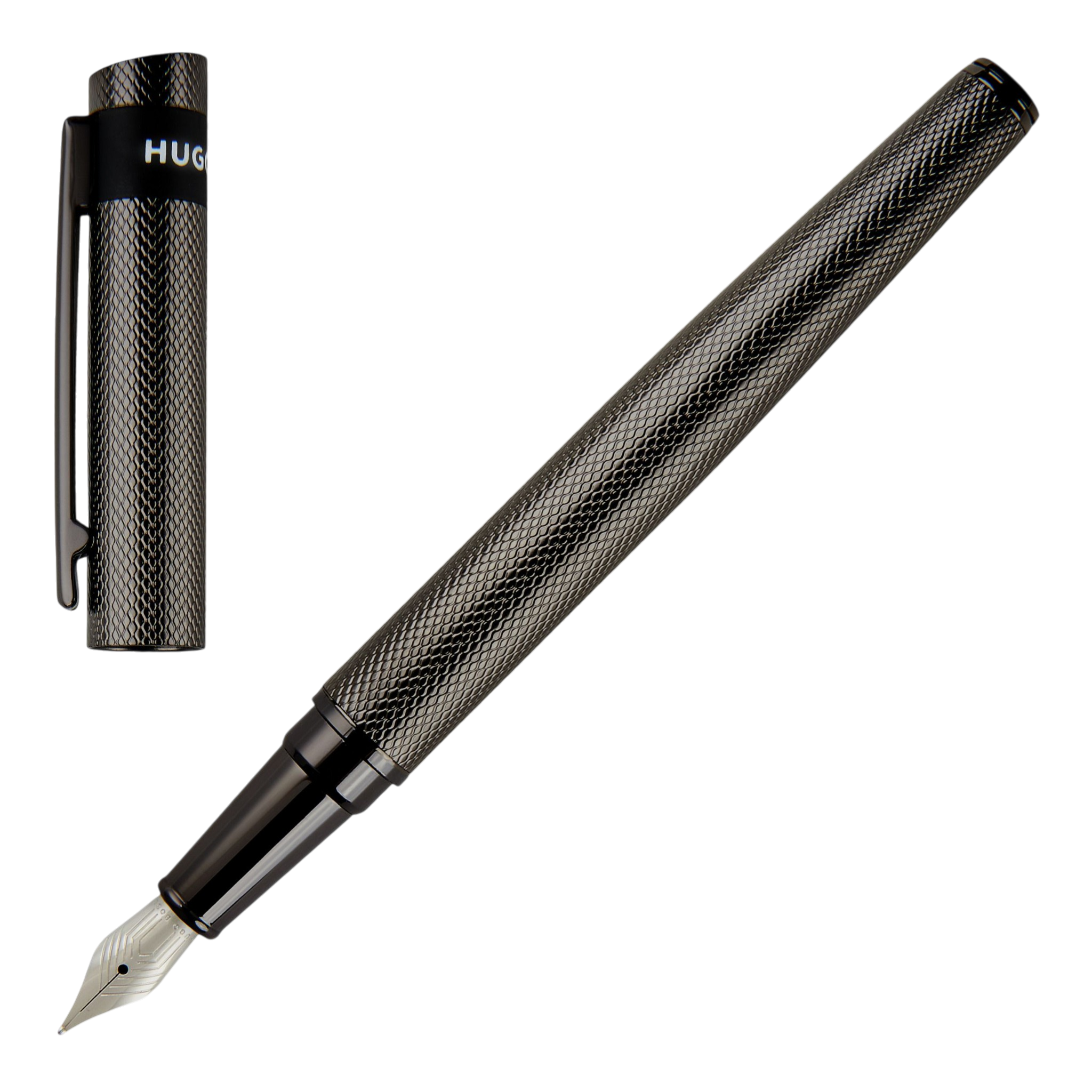 Hugo Boss Loop Diamond Fountain pen Black