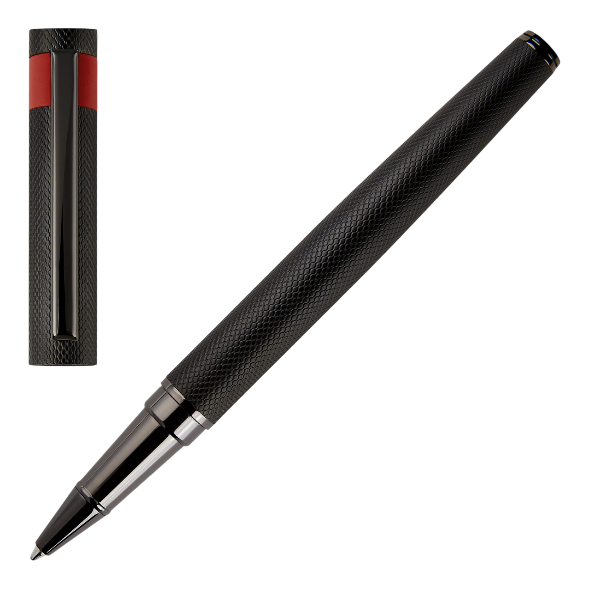 Hugo Boss Loop Diamond Rollerball pen Black