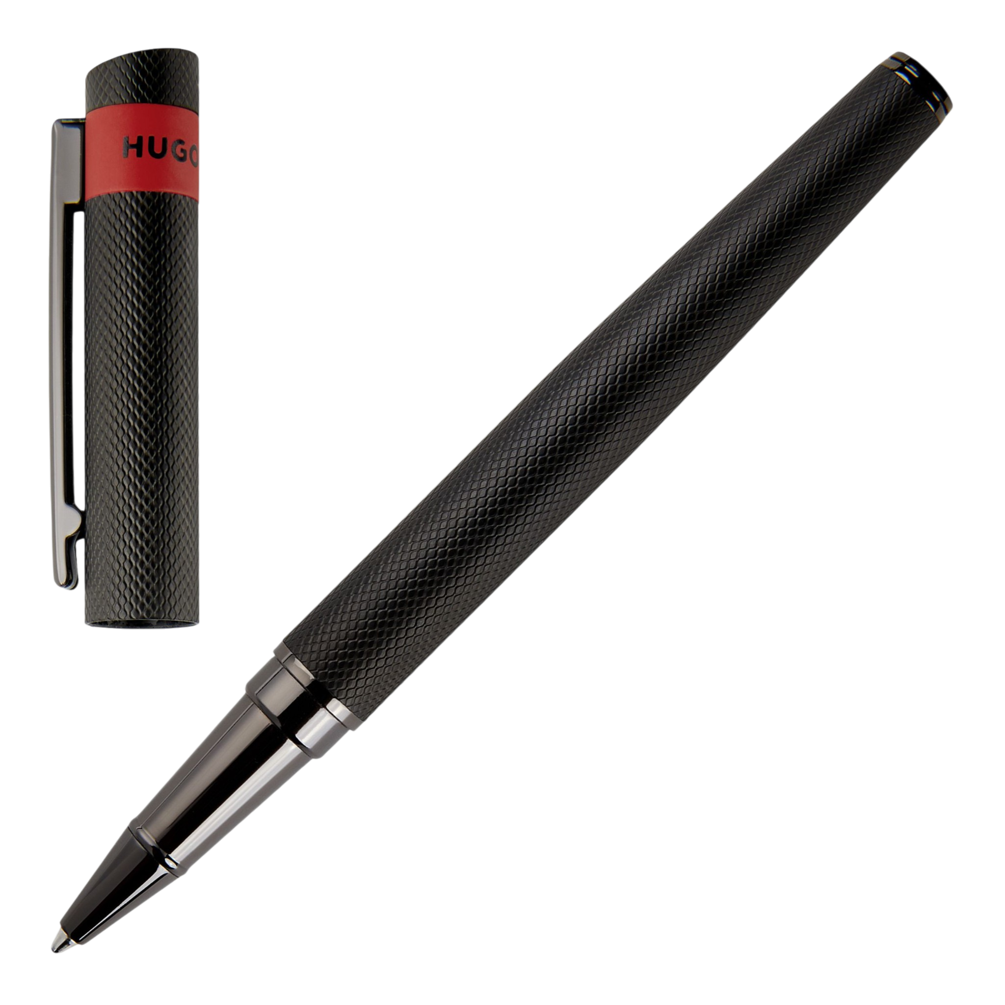 Hugo Boss Loop Diamond Rollerball pen Black