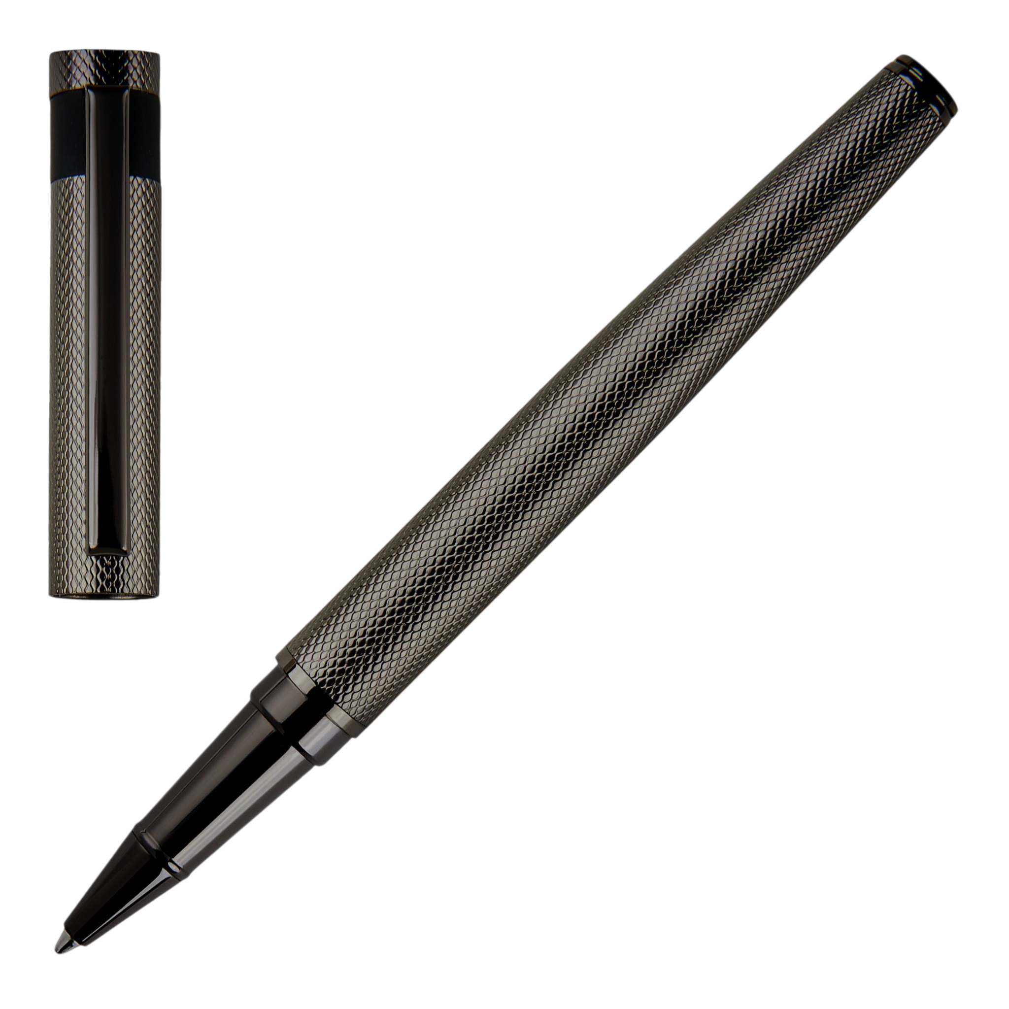 Hugo Boss Loop Diamond Rollerball pen Black
