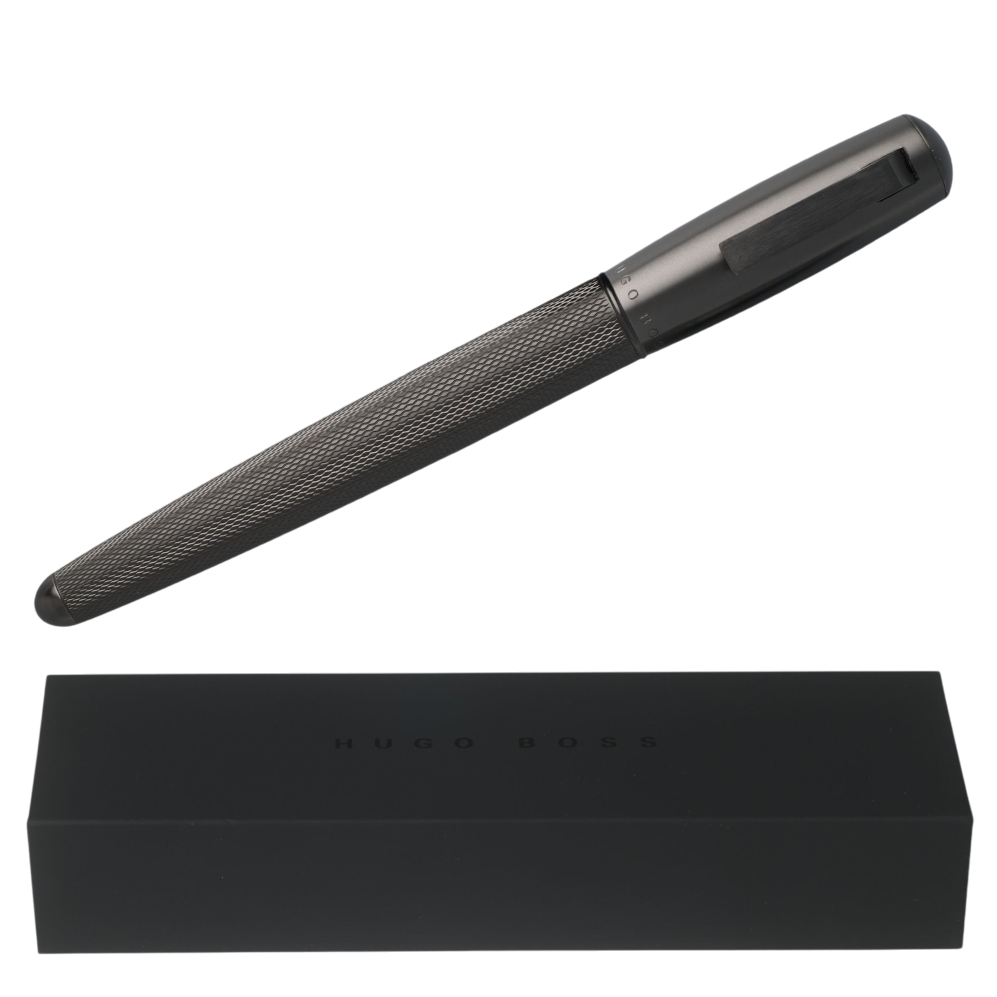 Hugo Boss Pure Matte Fountain pen Dark Chrome