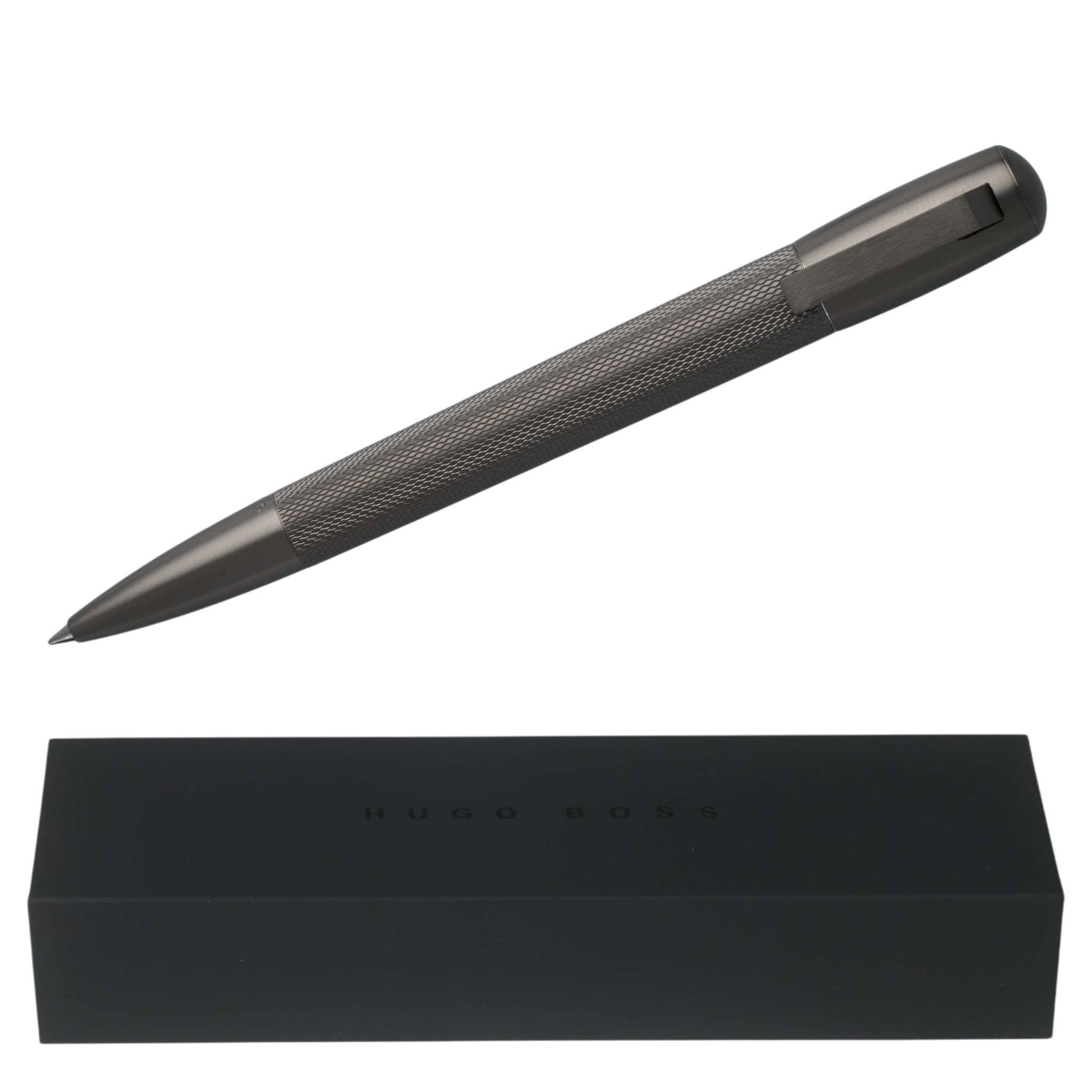 Hugo Boss Pure Matte Fountain pen Dark Chrome