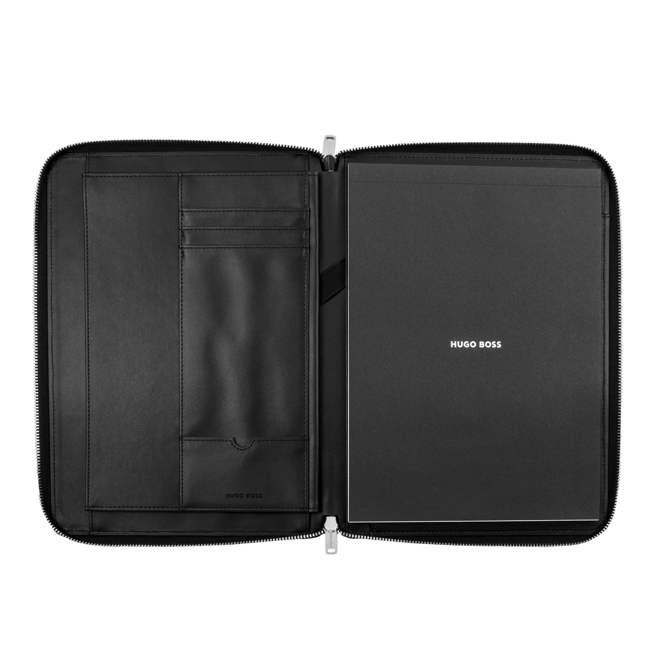 Hugo Boss Pure Iconic Conference folder zip A4 Black