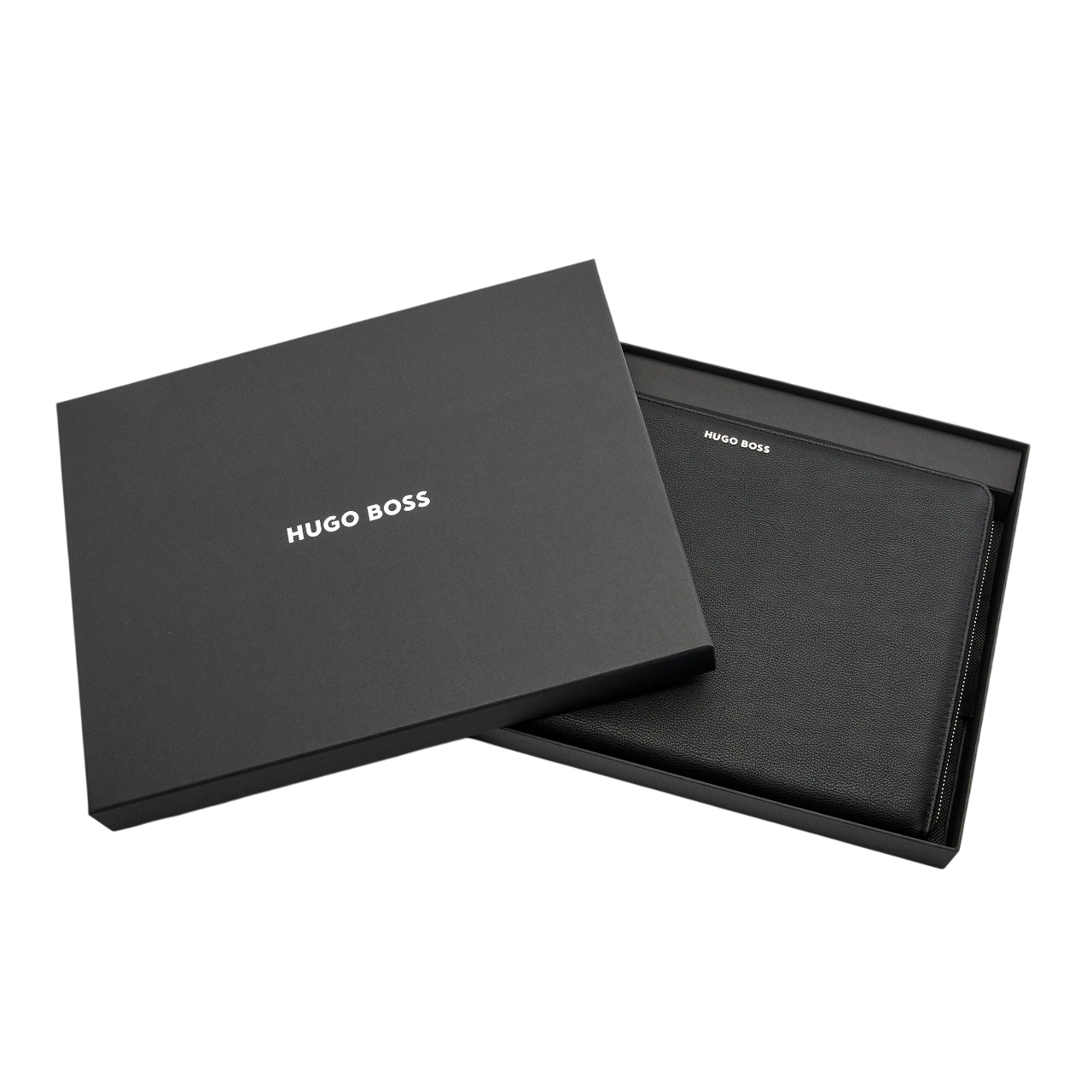 Hugo Boss Pure Iconic Conference folder zip A4 Black
