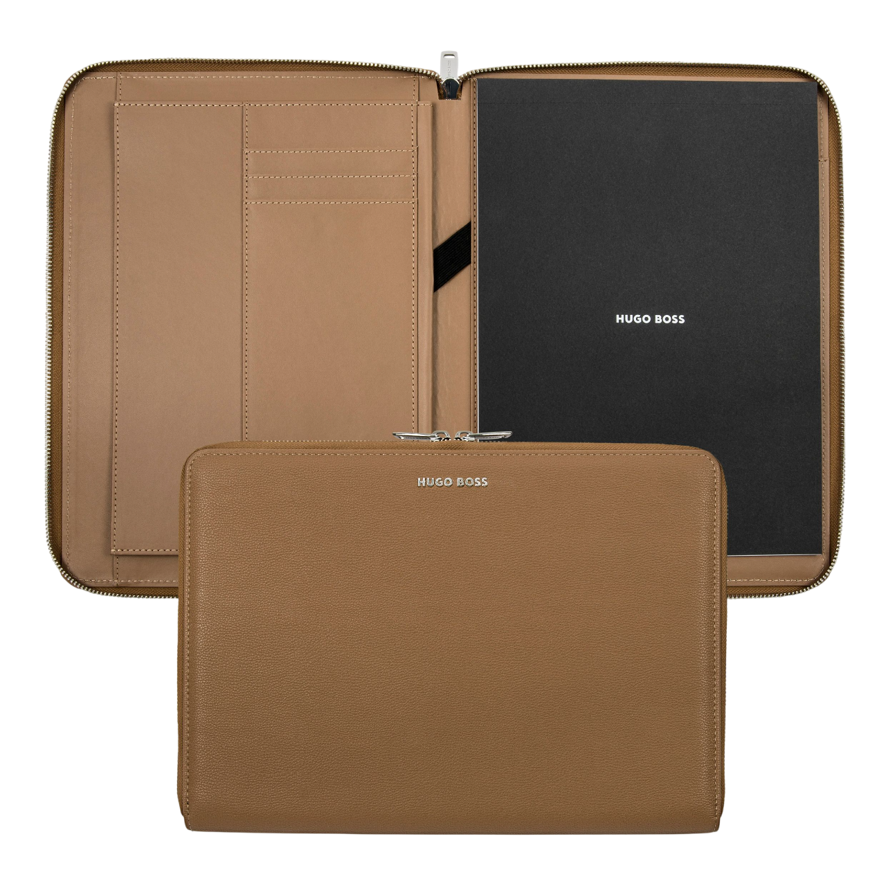 Hugo Boss Pure Iconic Conference folder zip A4 Black