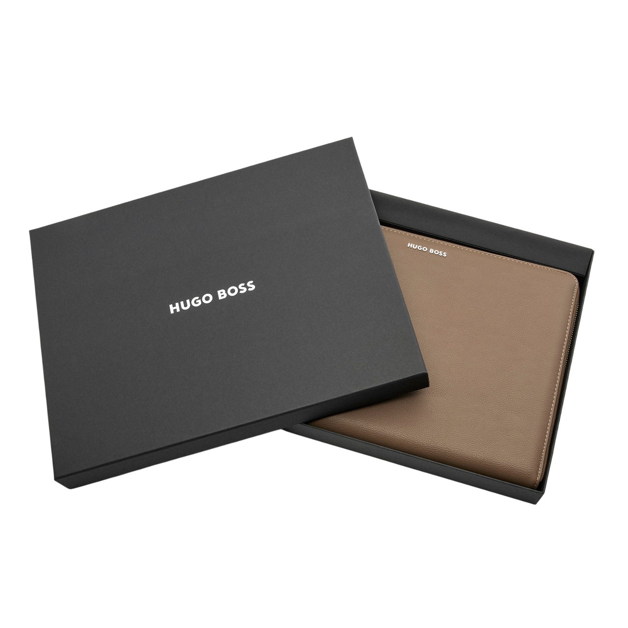 Hugo Boss Pure Iconic Conference folder zip A4 Black