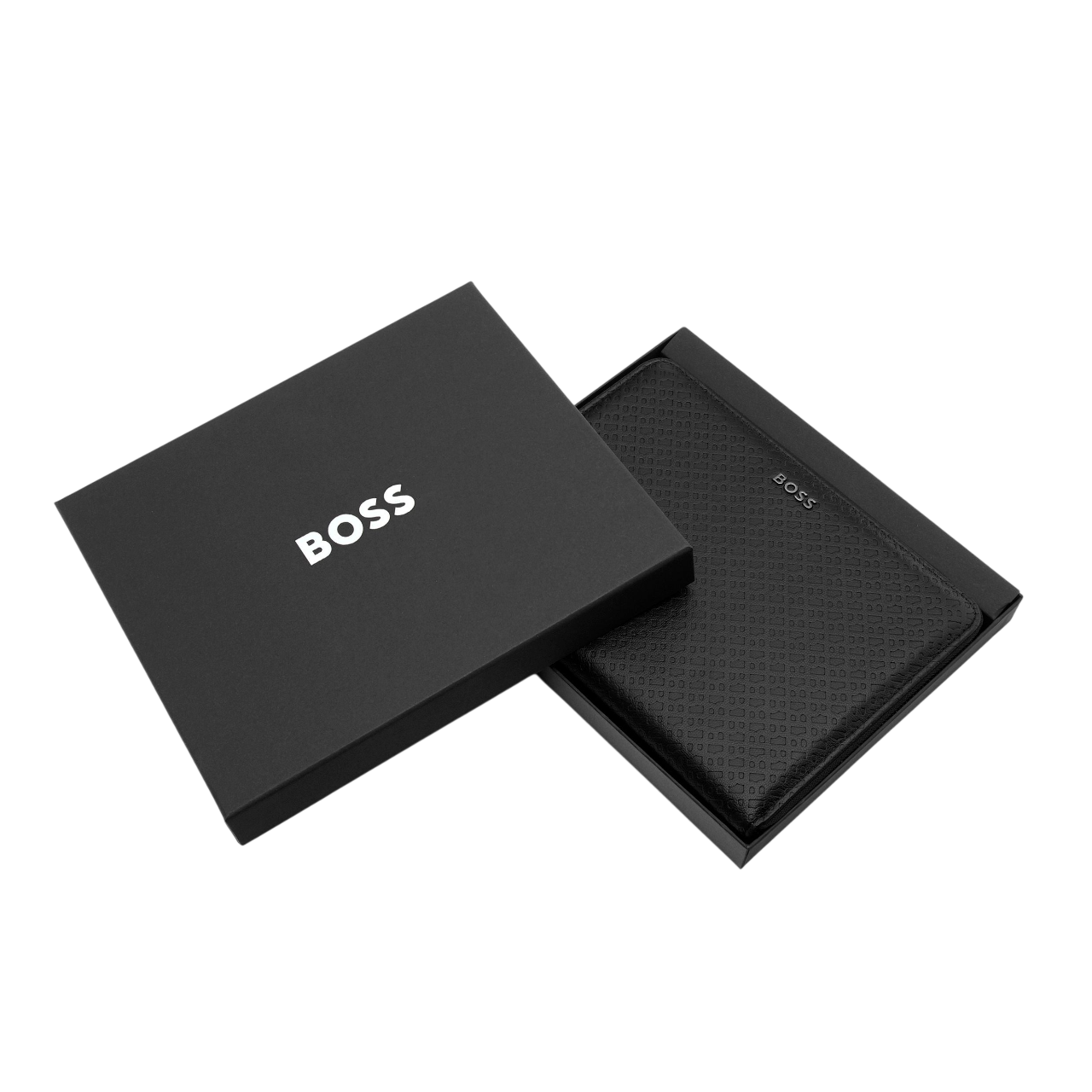 Hugo Boss Monogram Zipped Conference folder zip A4 Black