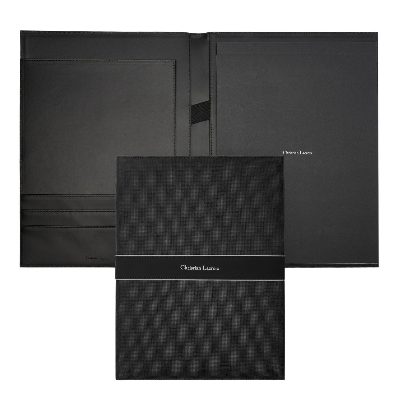 Christian Lacroix Caprio Folder A4 Black