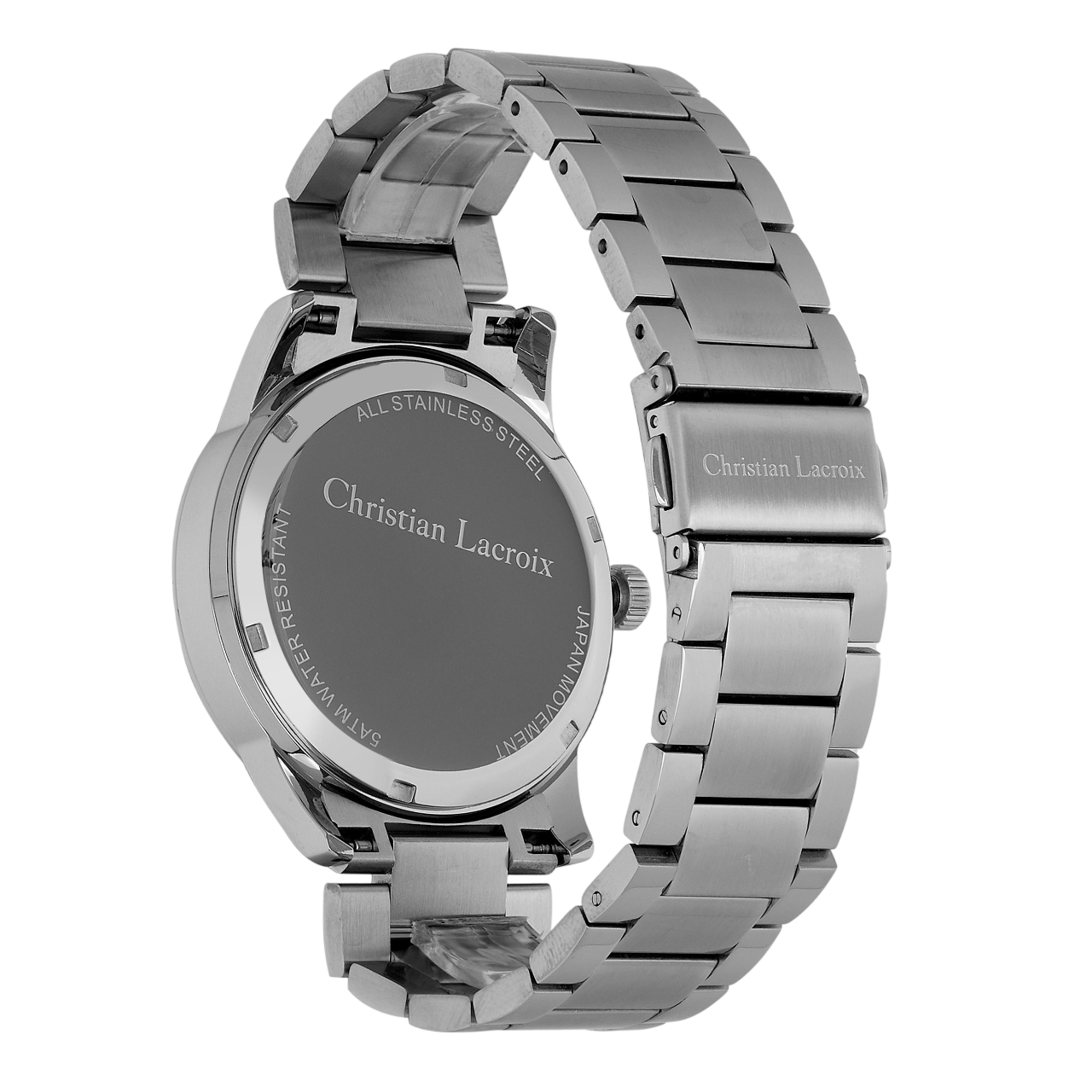 Christian Lacroix Astrum Date watch Chrome / Navy