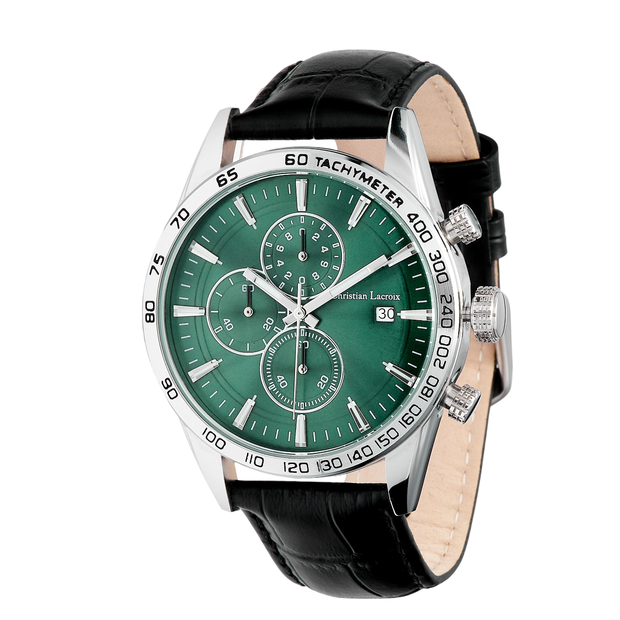 Christian Lacroix Tempus Chronograph Black / Green