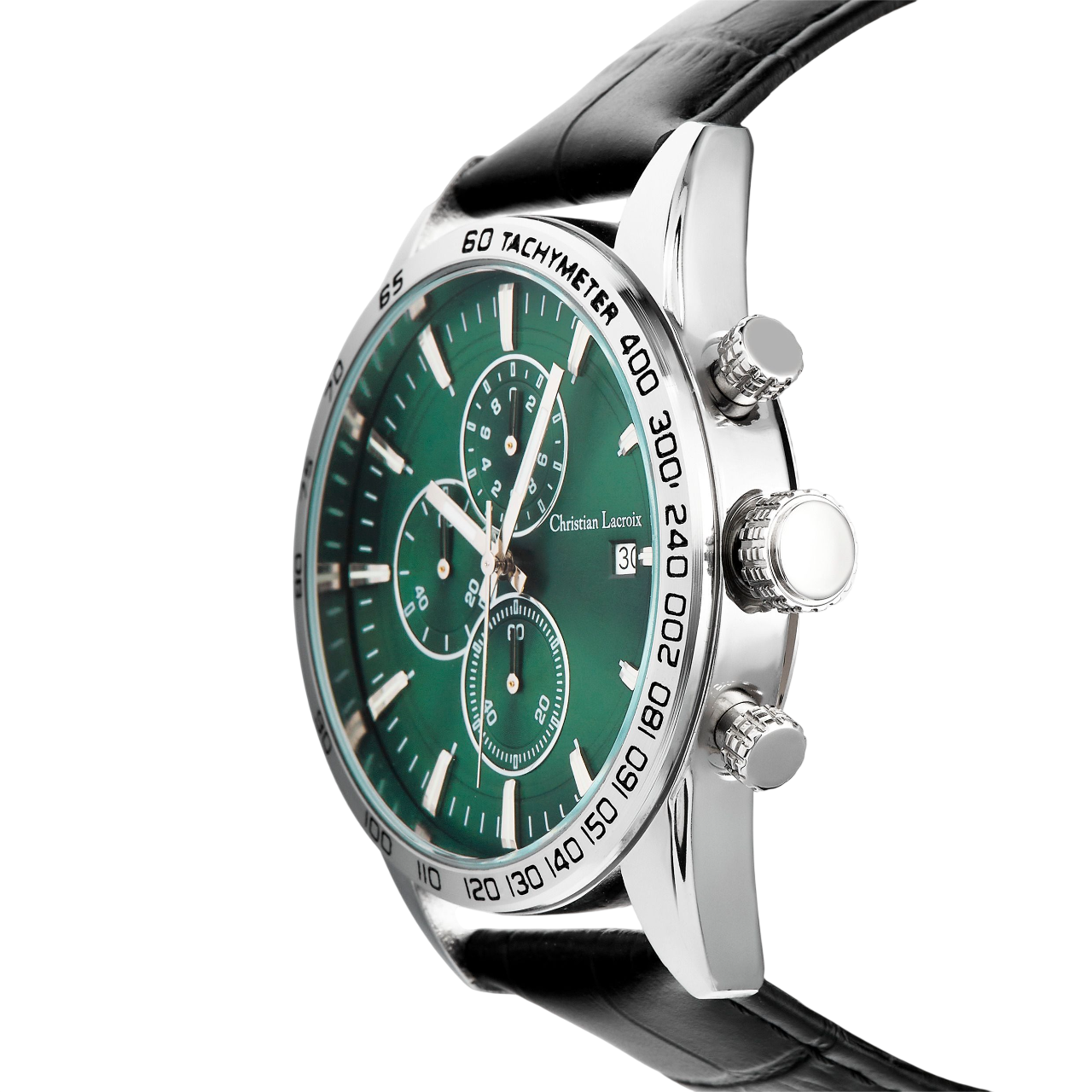 Christian Lacroix Tempus Chronograph Black / Green
