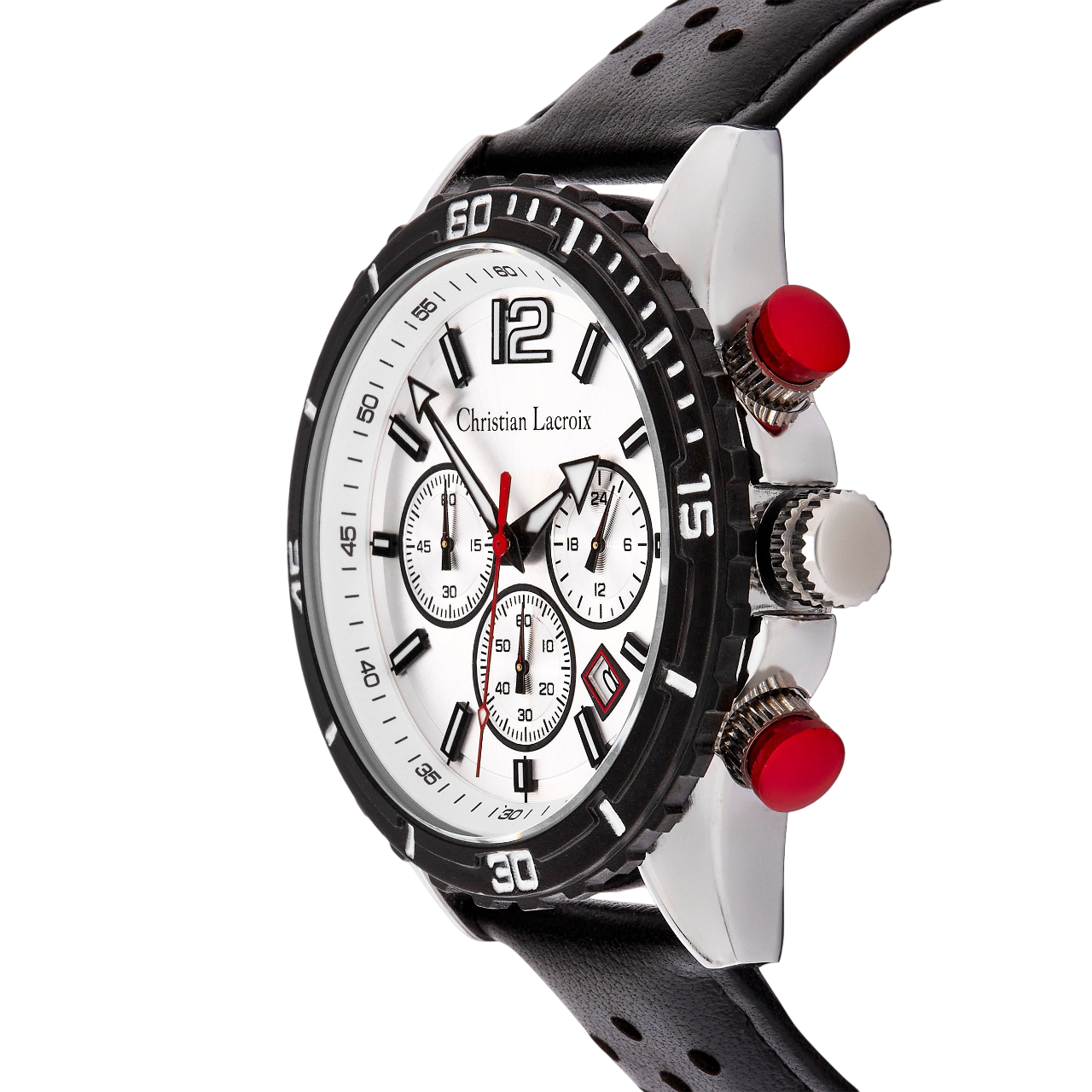 Christian Lacroix Sol Chronograph Black & Chrome
