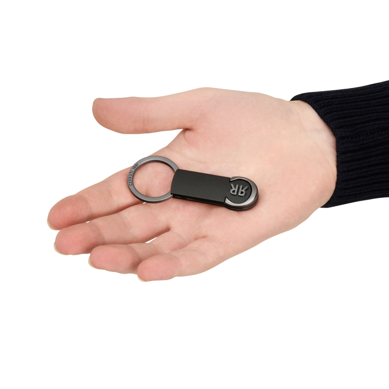 Cerruti 1881 Belgravia Key ring Black