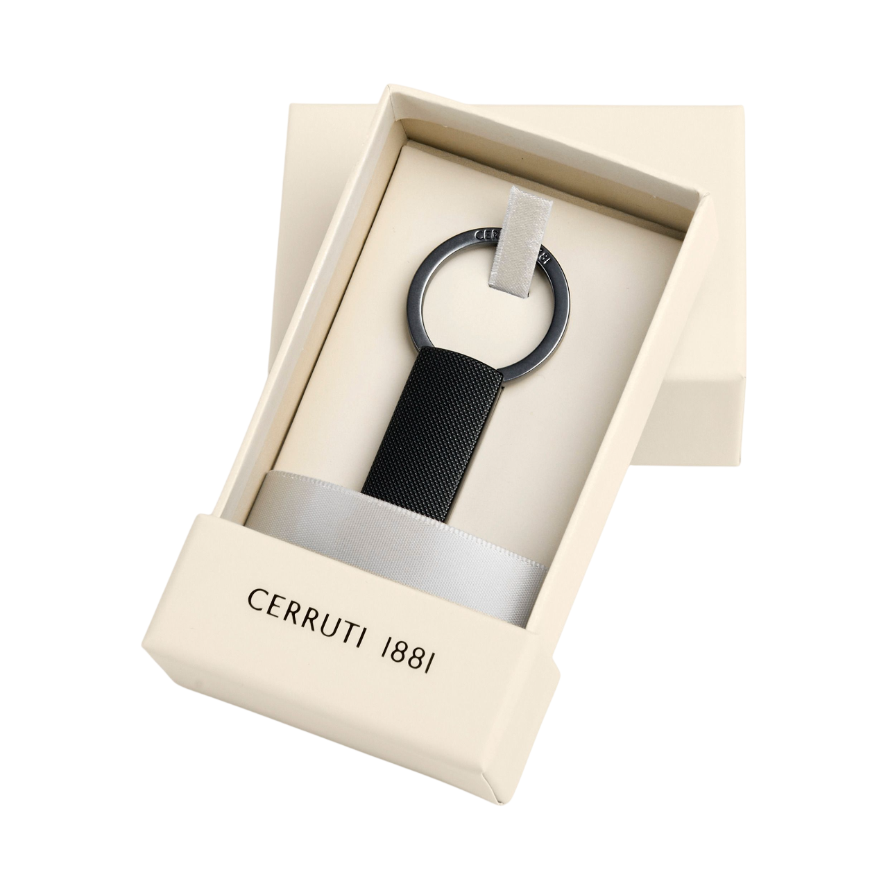 Cerruti 1881 Belgravia Key ring Black