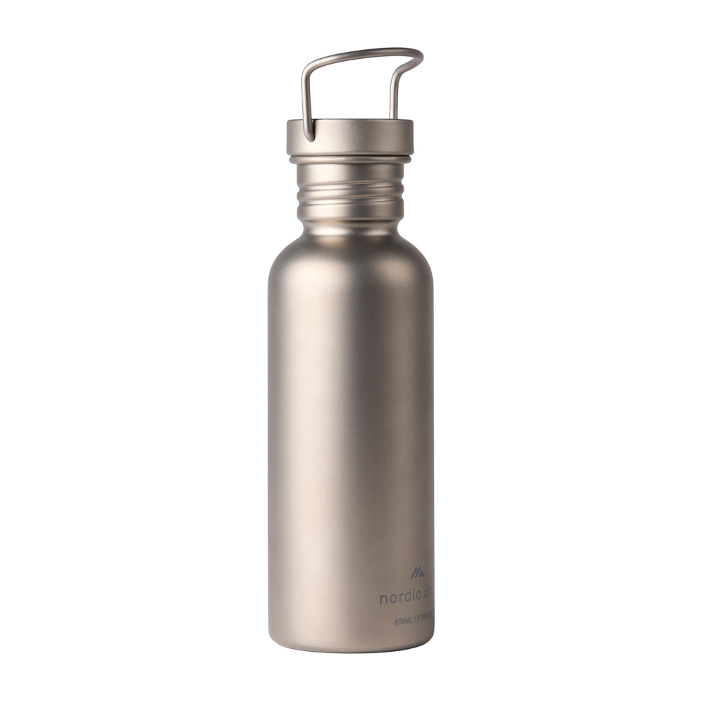 Nordic Drift Trail Ultra Light Titanium 600ml Water Bottle