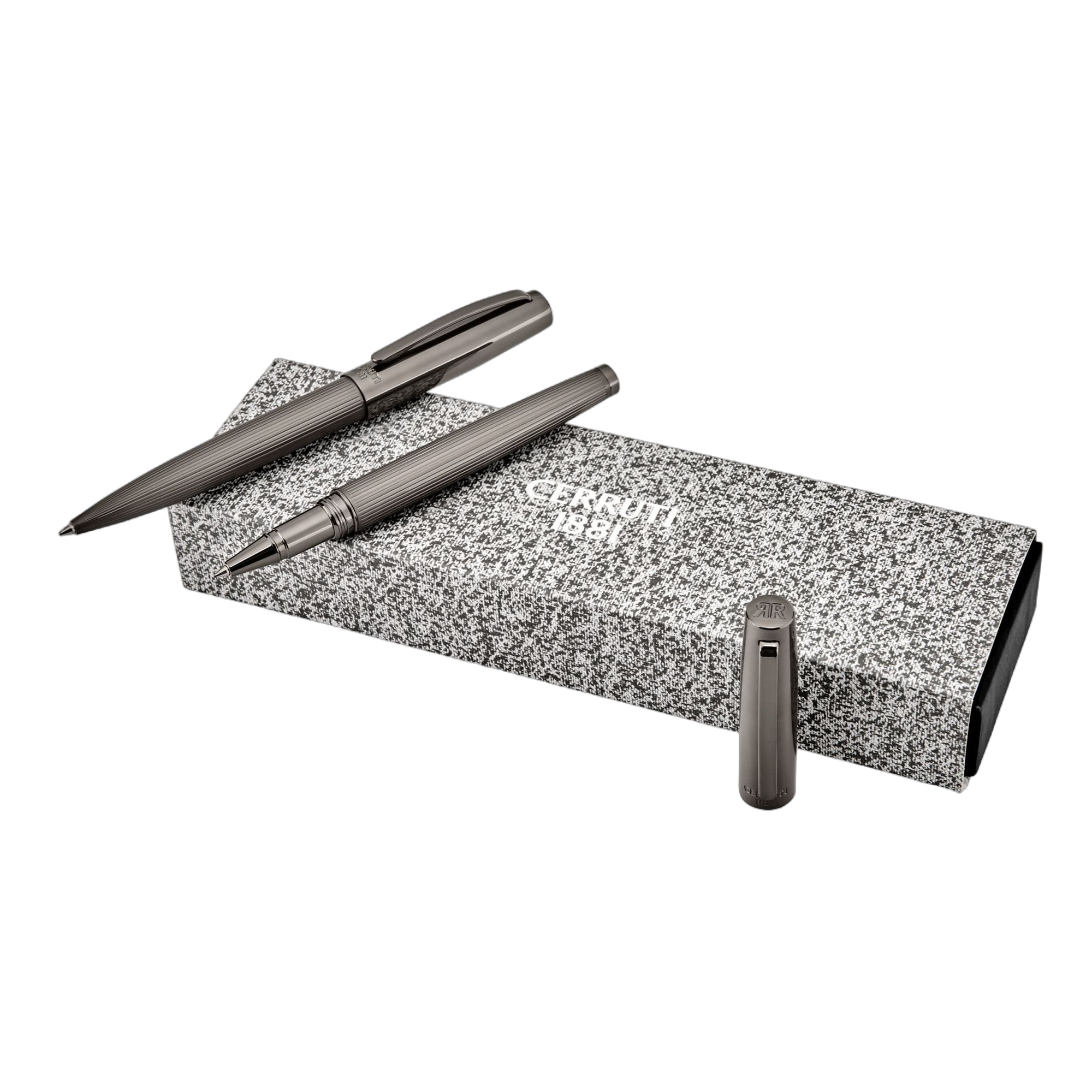 Cerruti 1881 Jefferson Set Gun (ballpoint pen & rollerball pen)