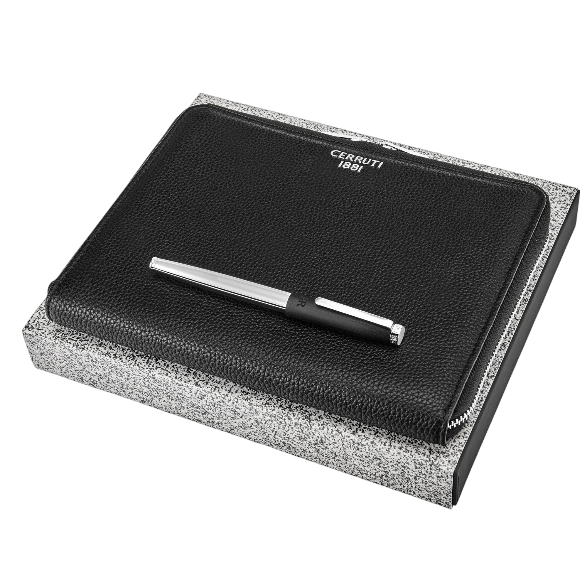 Cerruti 1881 Jefferson Set  (rollerball pen & conference folder A5)